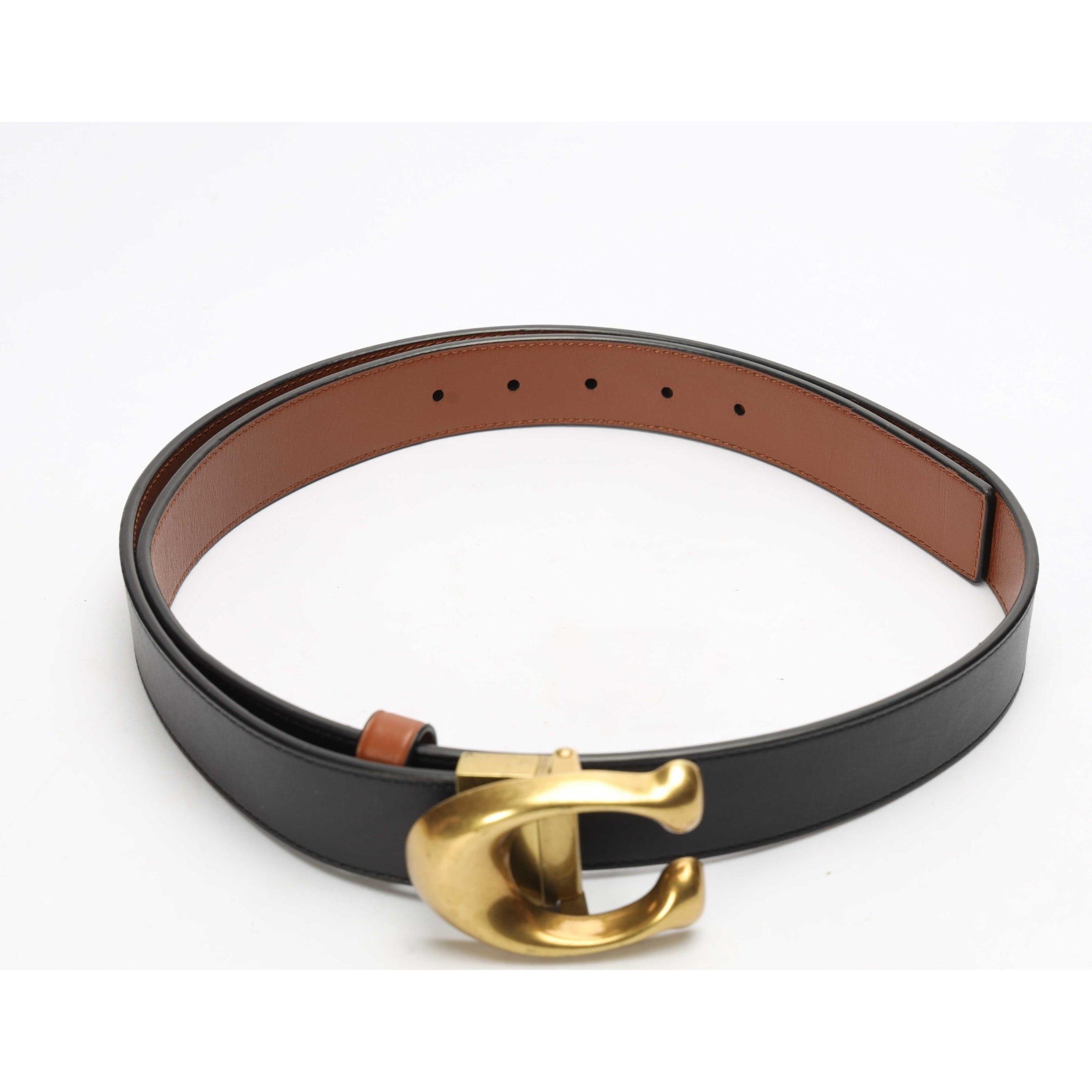 Coach C Hardware Reversible Belt