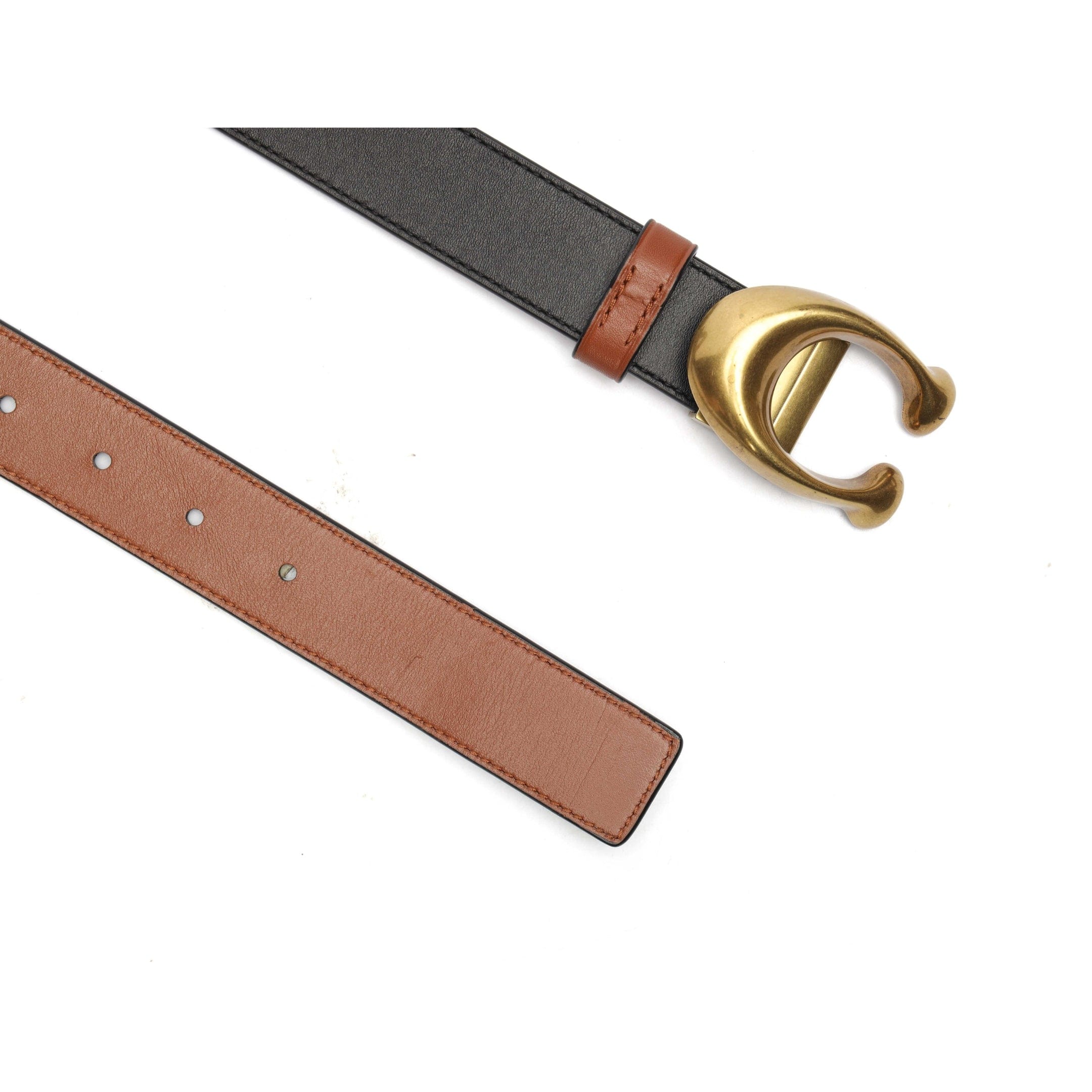 Coach C Hardware Reversible Belt
