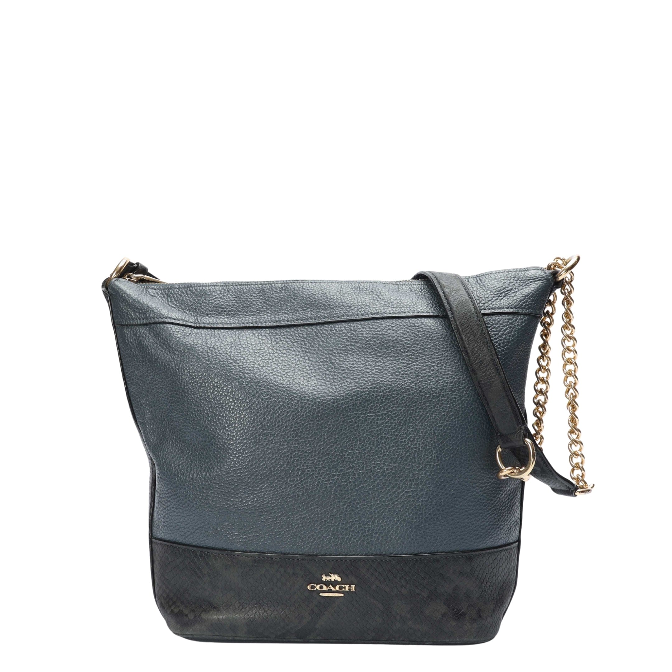 Coach Navy Jude Duffle Bag