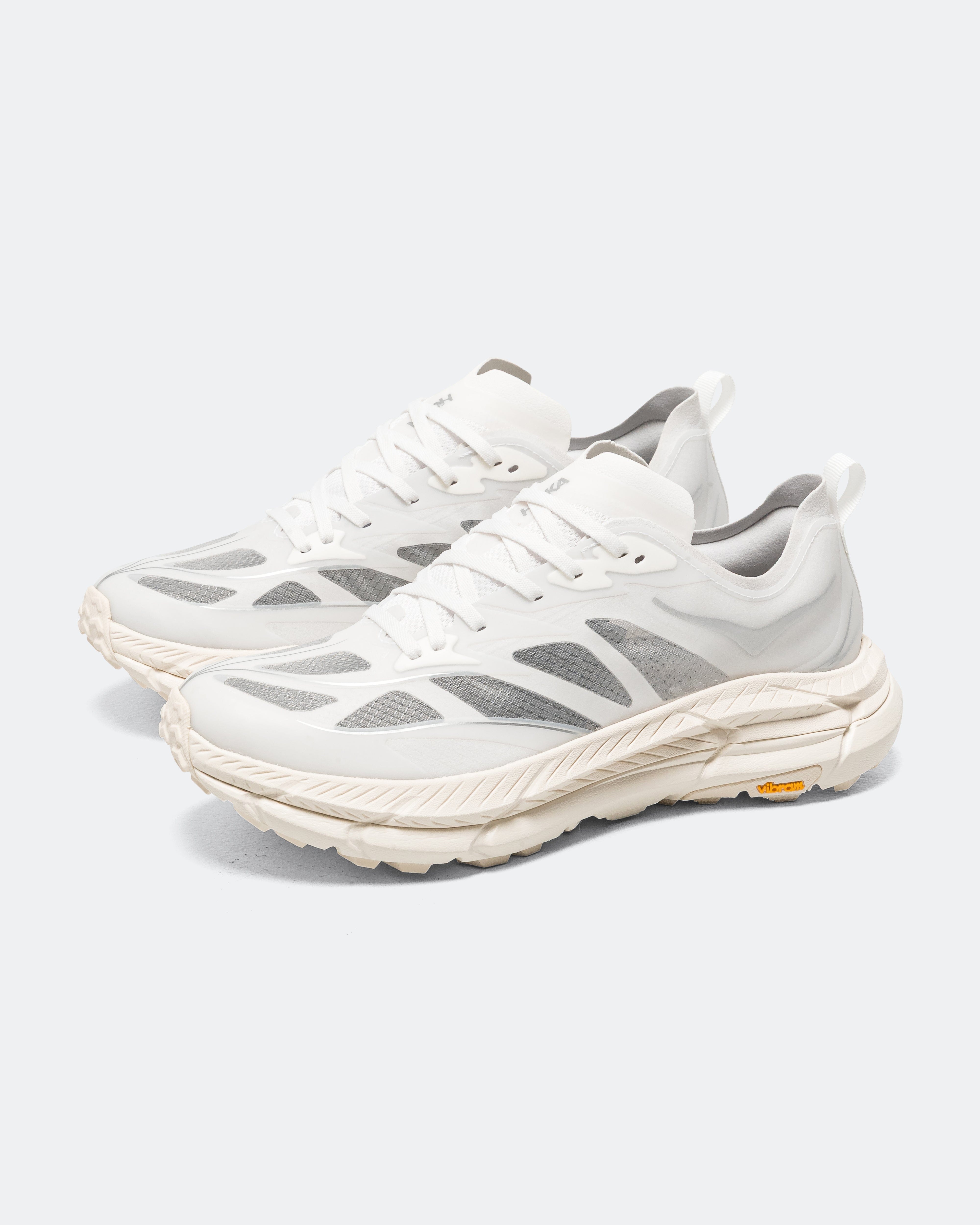 Hoka Mafate Speed 4 Lite - Frost/Cosmic Grey