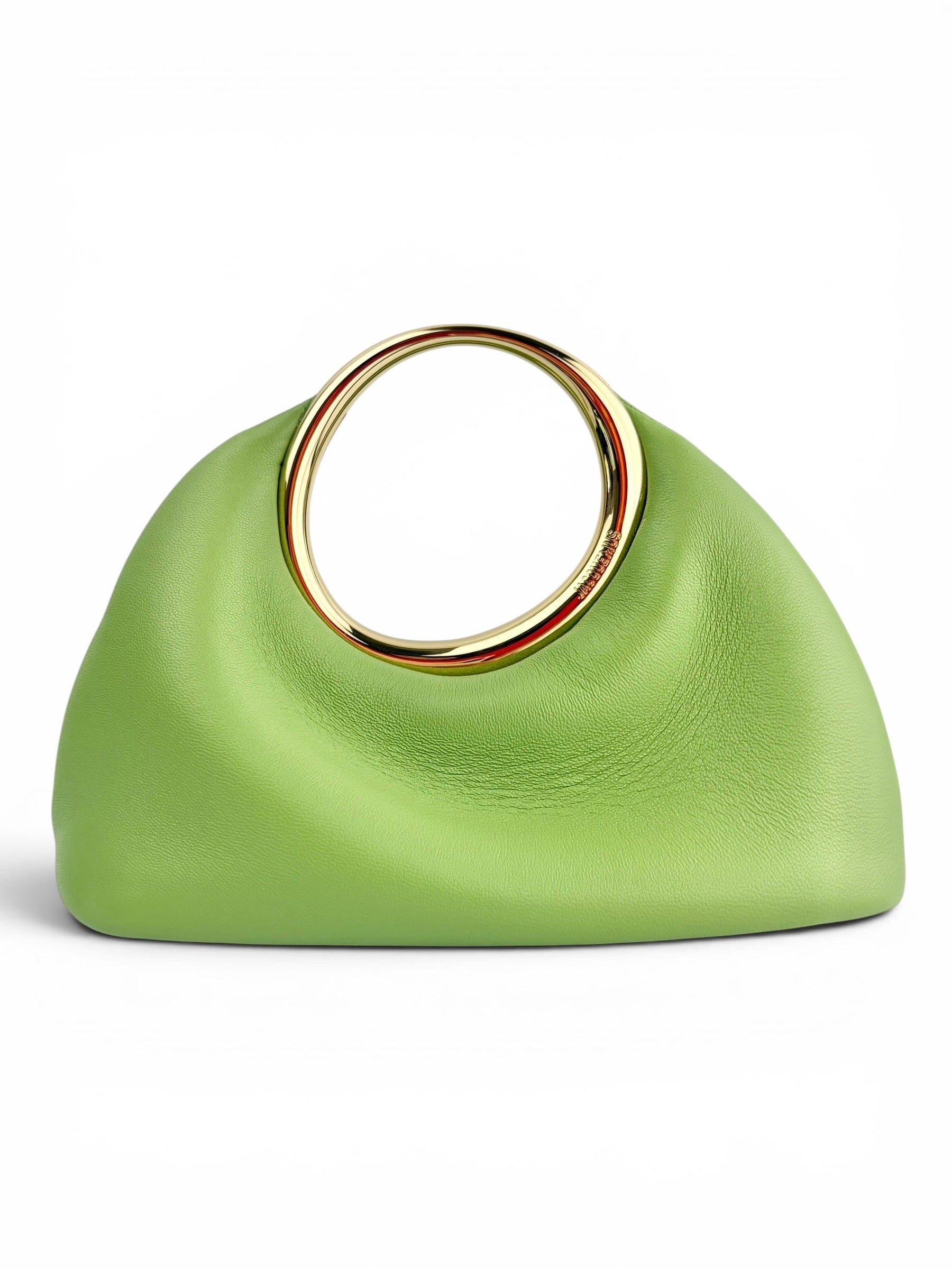 Jacquemus Green Leather Le Petit Calino