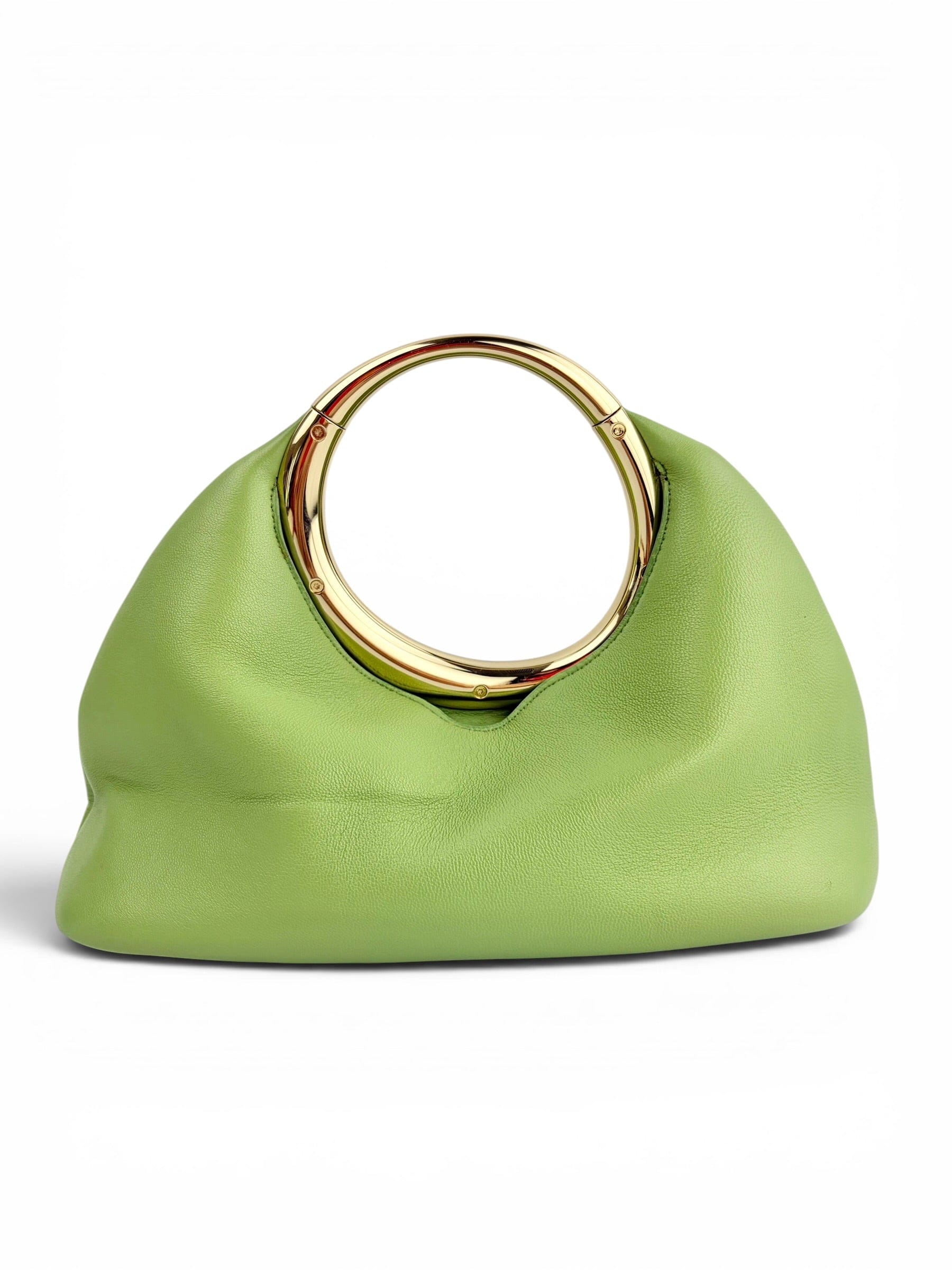 Jacquemus Green Leather Le Petit Calino