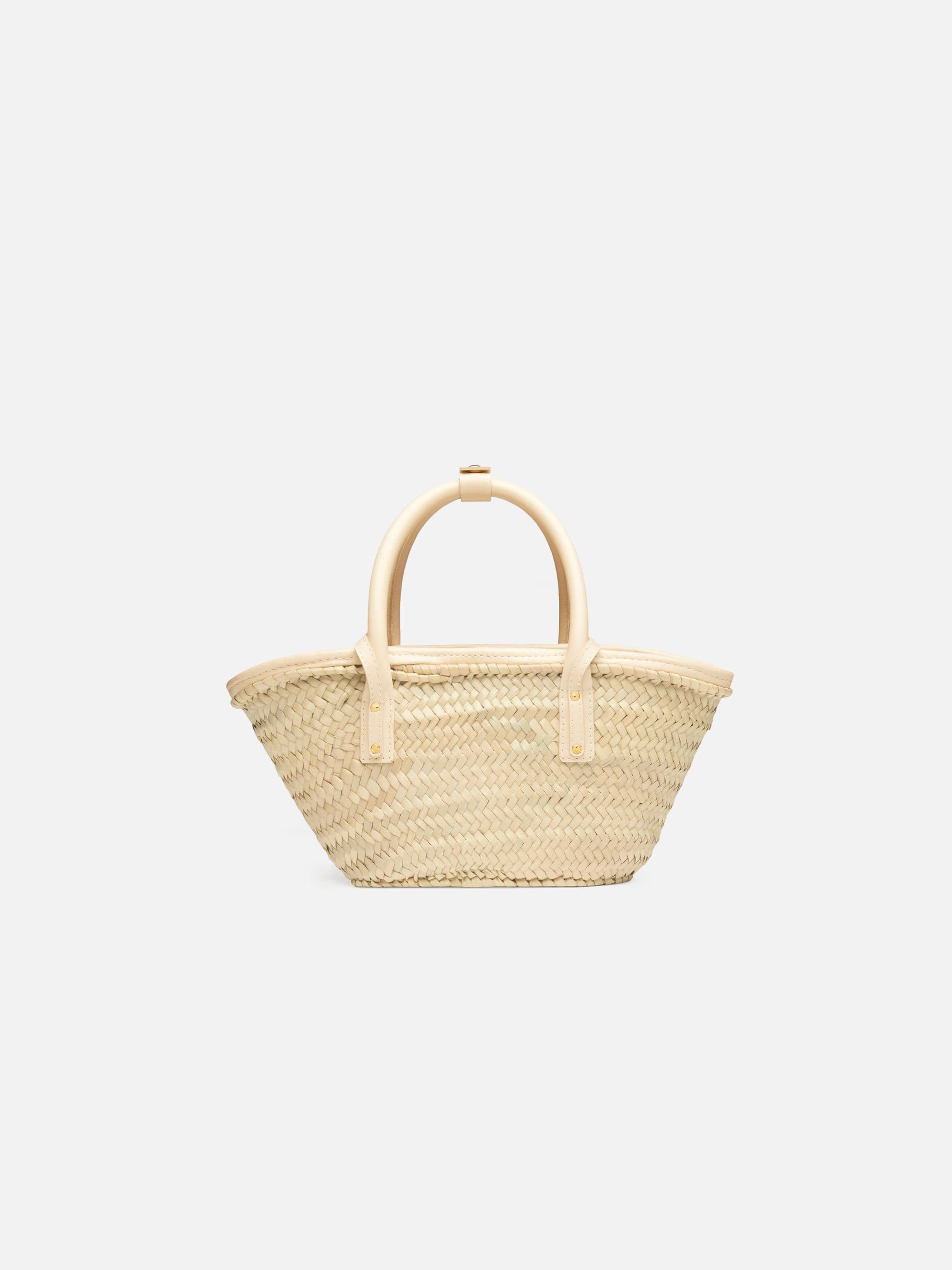 Jacquemus The Small Soli Basket Bag - Ivory