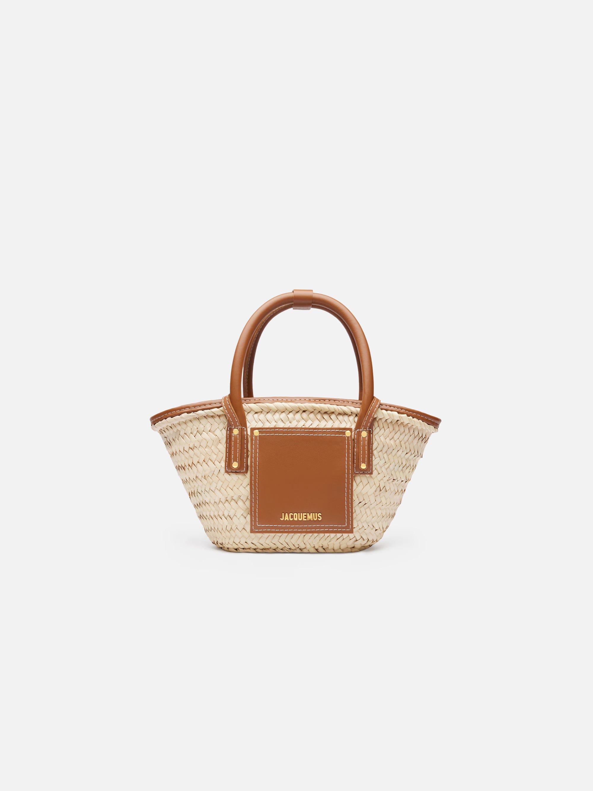 Jacquemus The Small Soli Basket Bag - Light Brown