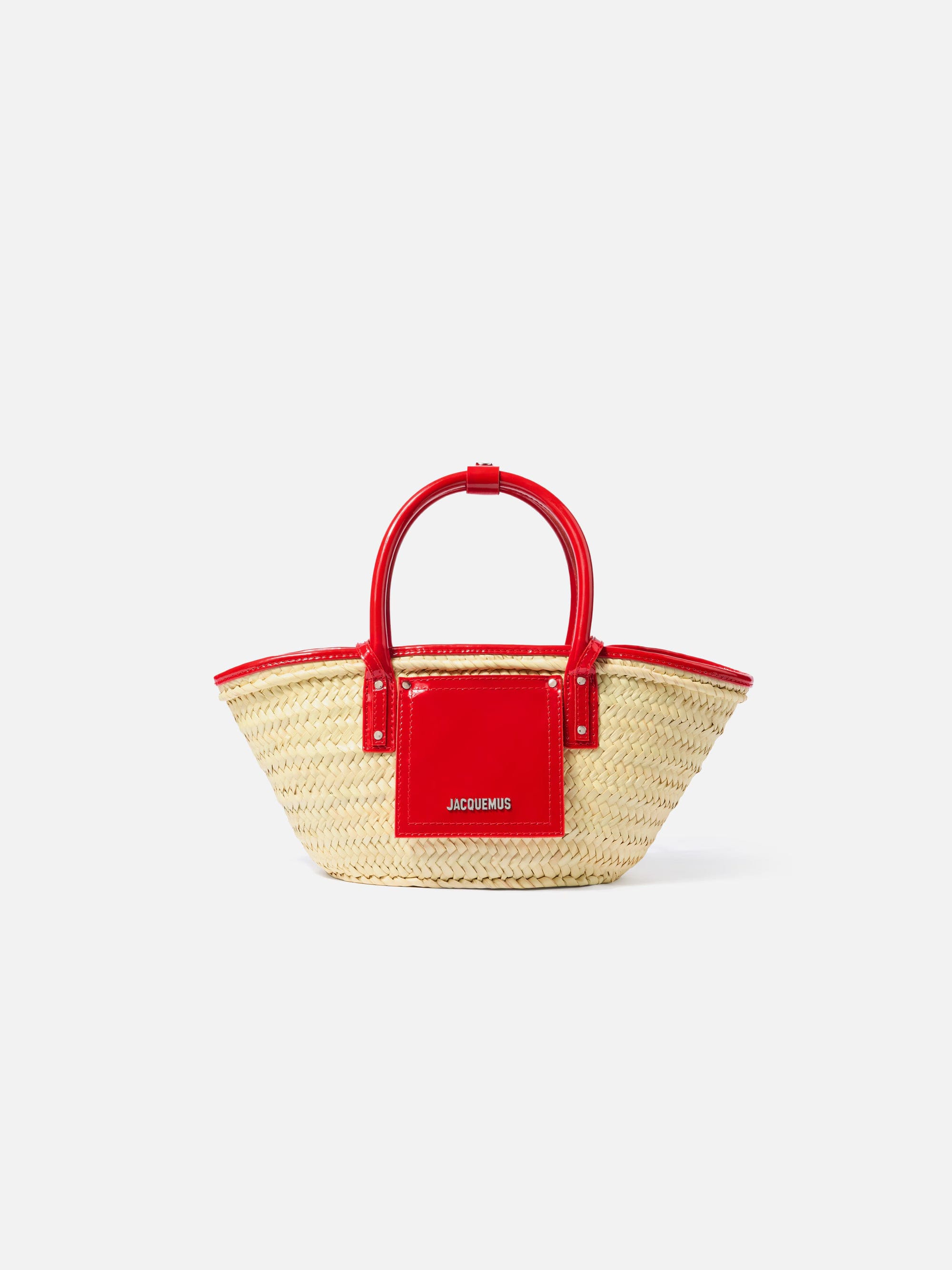 Jacquemus The Small Soli Basket Bag - Red