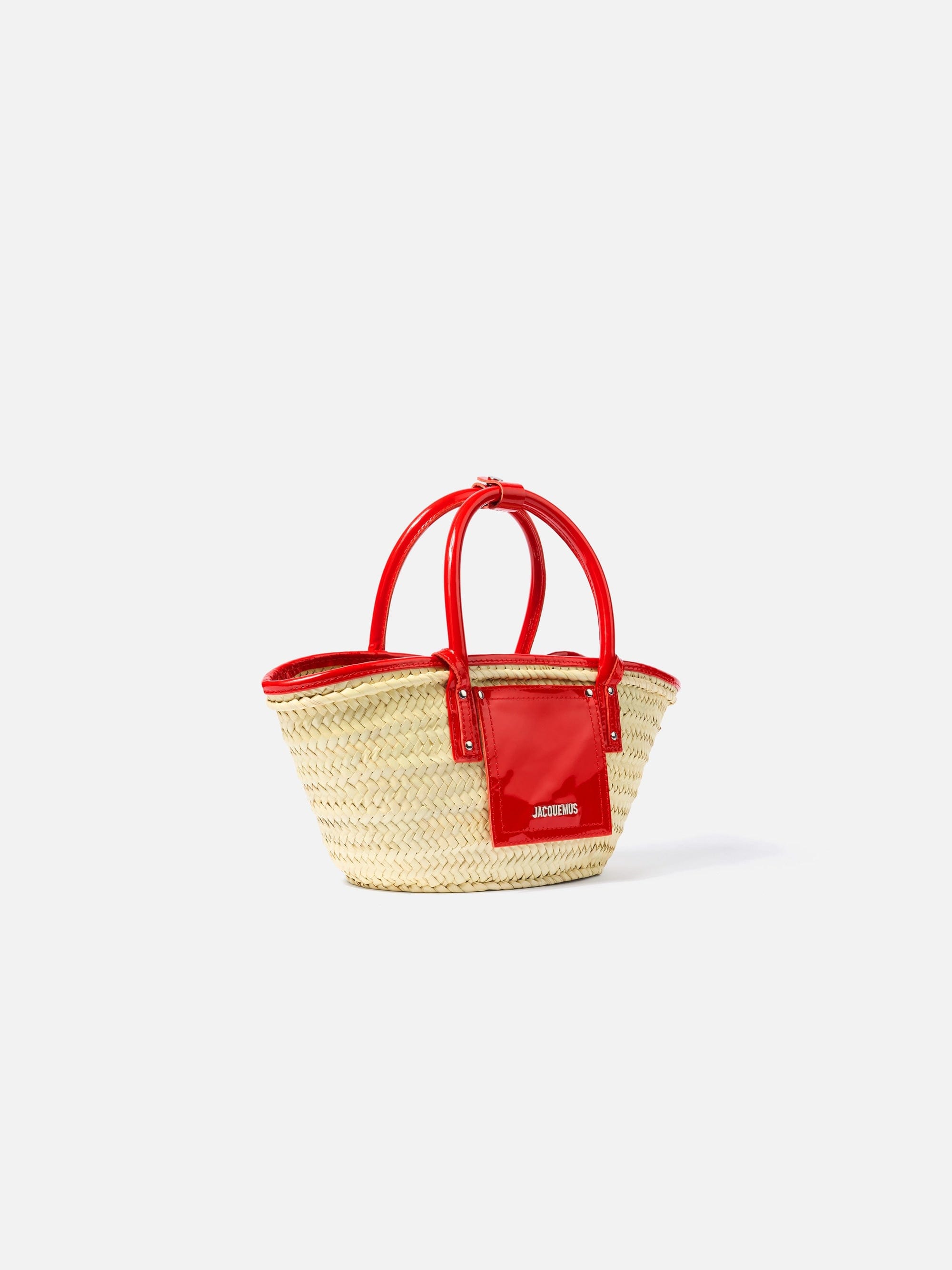 Jacquemus The Small Soli Basket Bag - Red