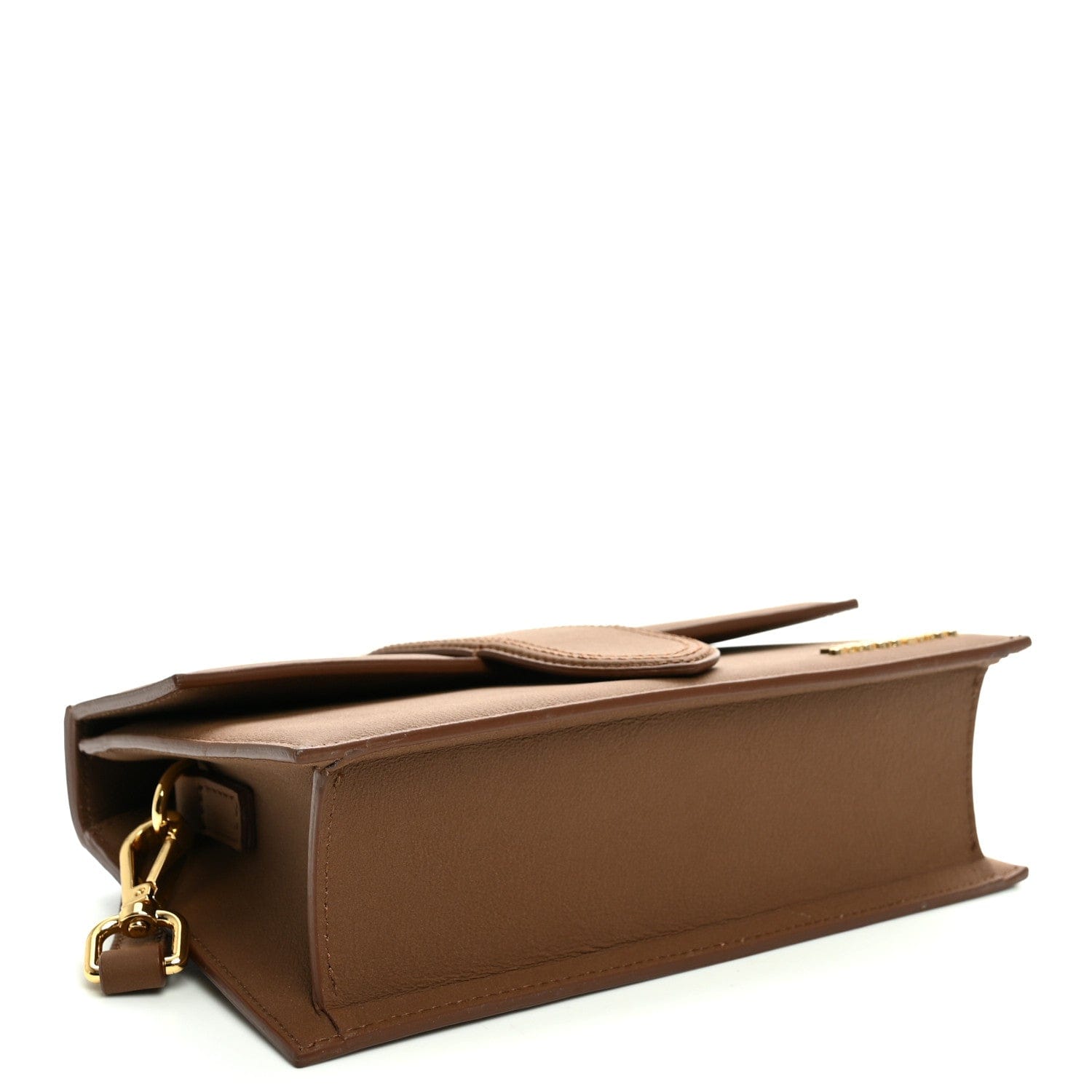 Jacquemus Rubberized Calfskin Le Grand Bambino Brown