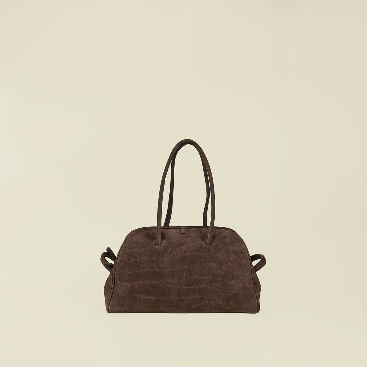 Jacquemus Dark Brown The Turismo La Croisiere Soft Bowling Bag