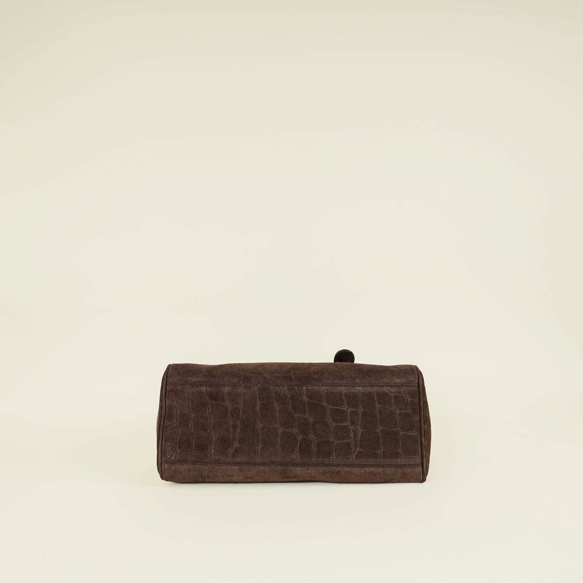 Jacquemus Dark Brown The Turismo La Croisiere Soft Bowling Bag