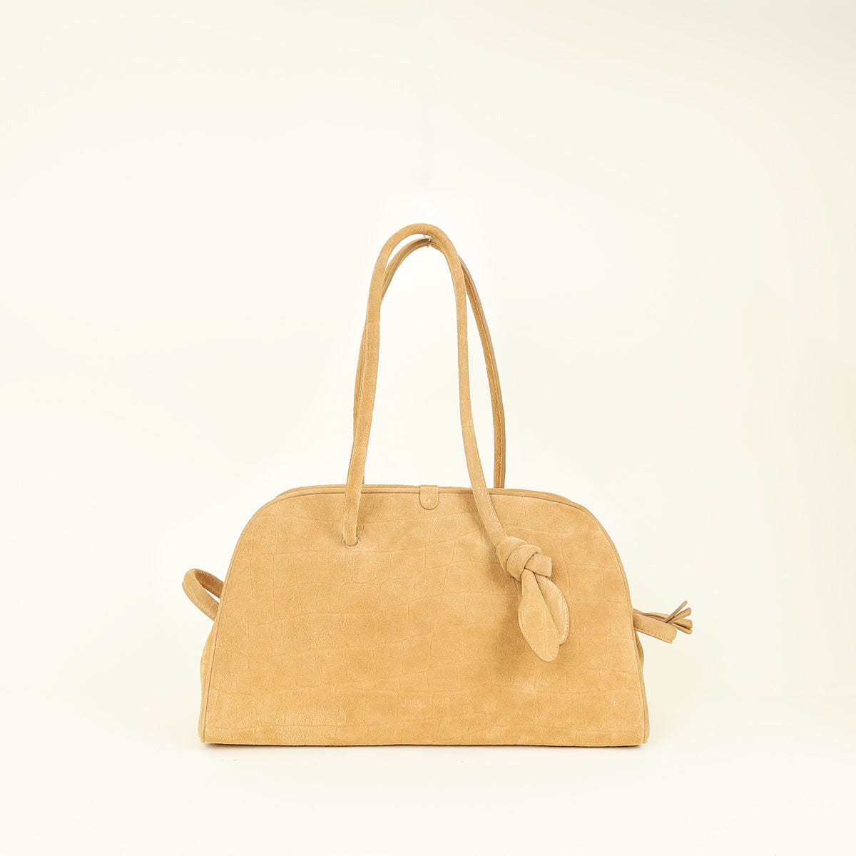 Jacquemus Camel The Turismo La Croisiere Soft Bowling Bag