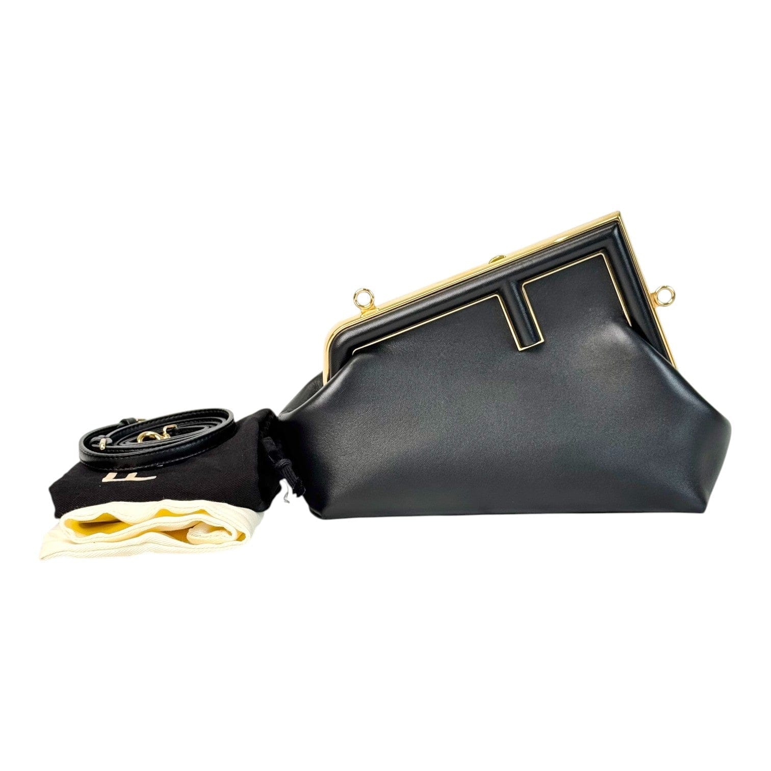 Fendi Black Small First Bag