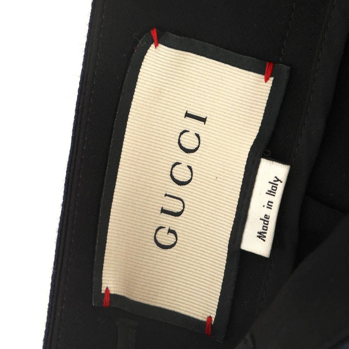 Gucci Straight Pants With Striped Belt EU 36 UK 4 US 0