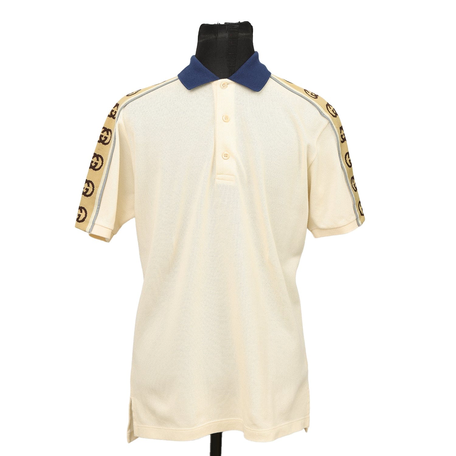 GUCCI GG SIZE - S SIDE TAPE POLOSHIRT