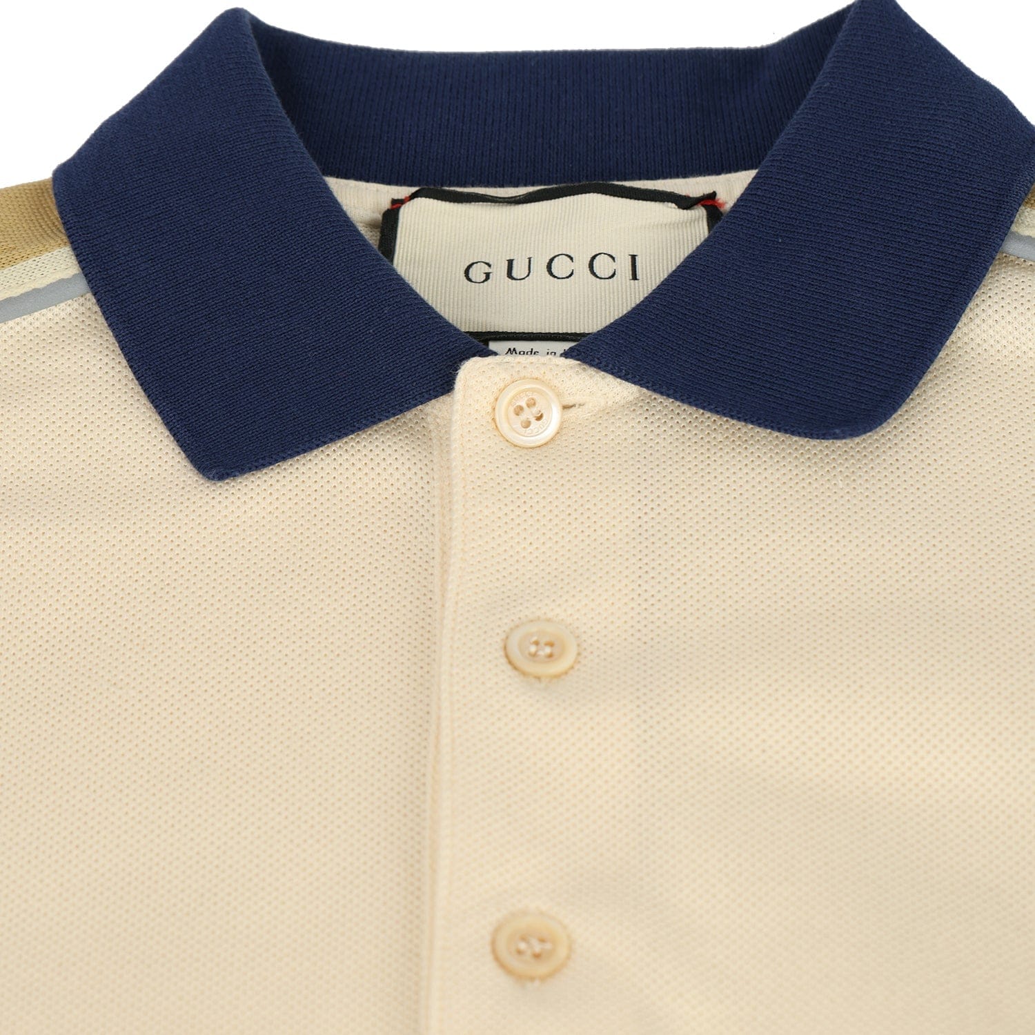 GUCCI GG SIZE - S SIDE TAPE POLOSHIRT