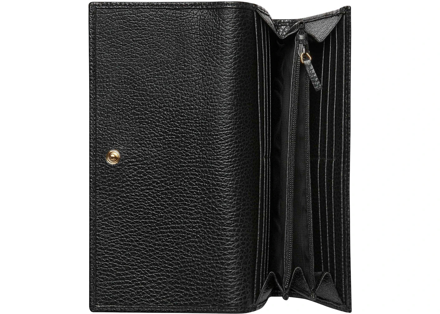 Gucci Gg Marmont Leather Continental Wallet Black