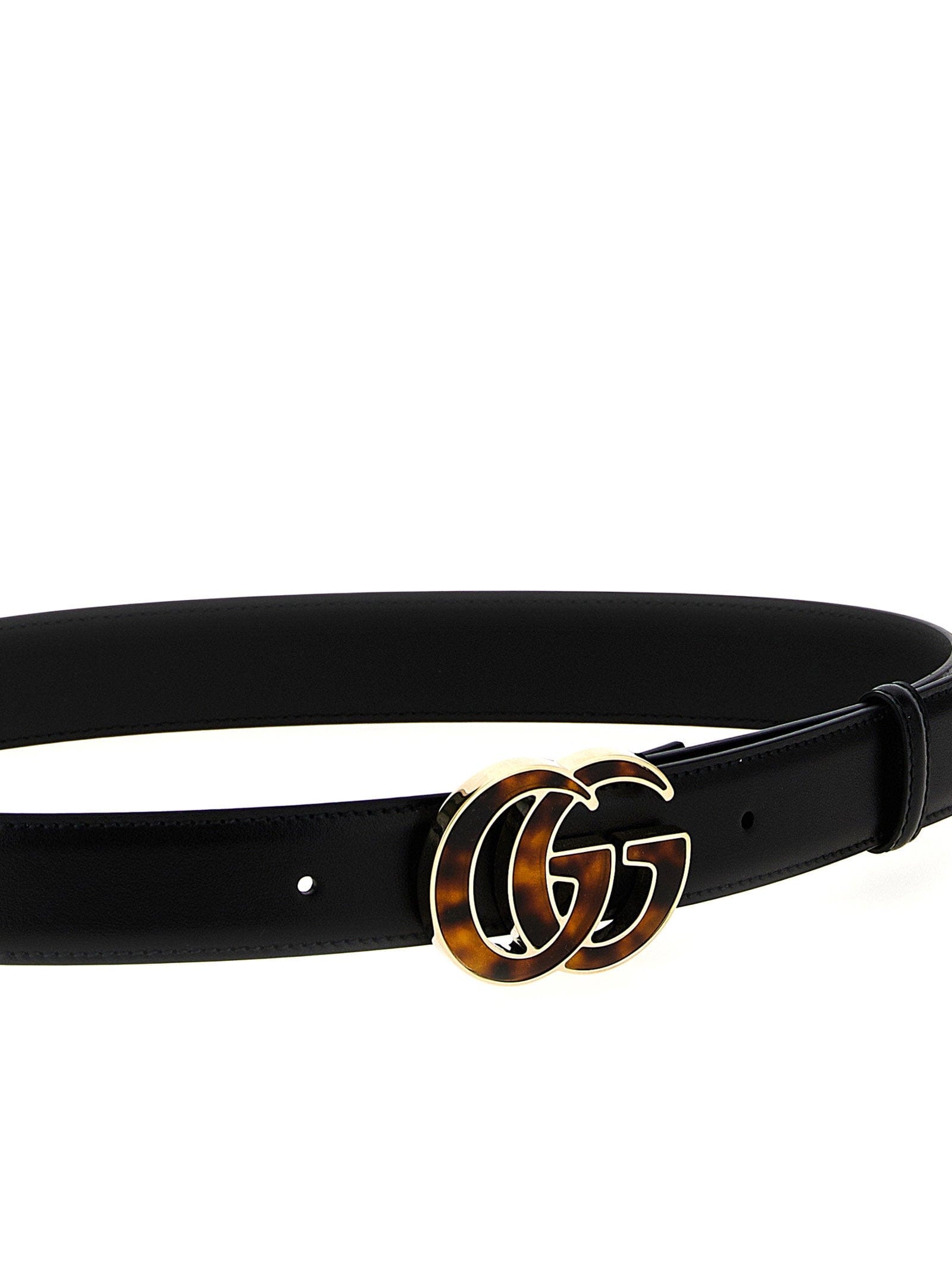 Gucci GG Marmont Belt — Black