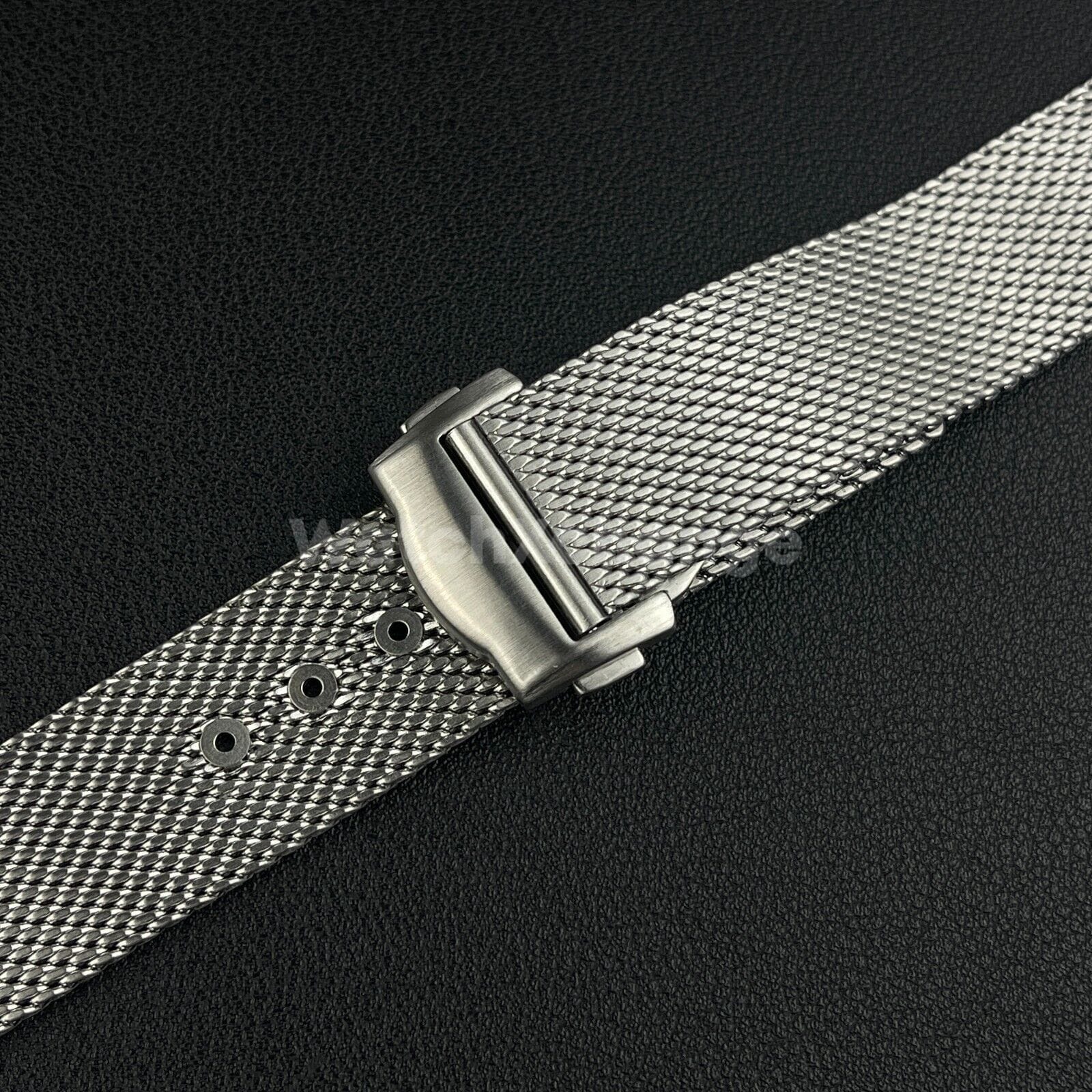 Omega Silver 20 mm Milanese Steel Mesh Strap Bracelet for Omega Speedmaster Seamaster