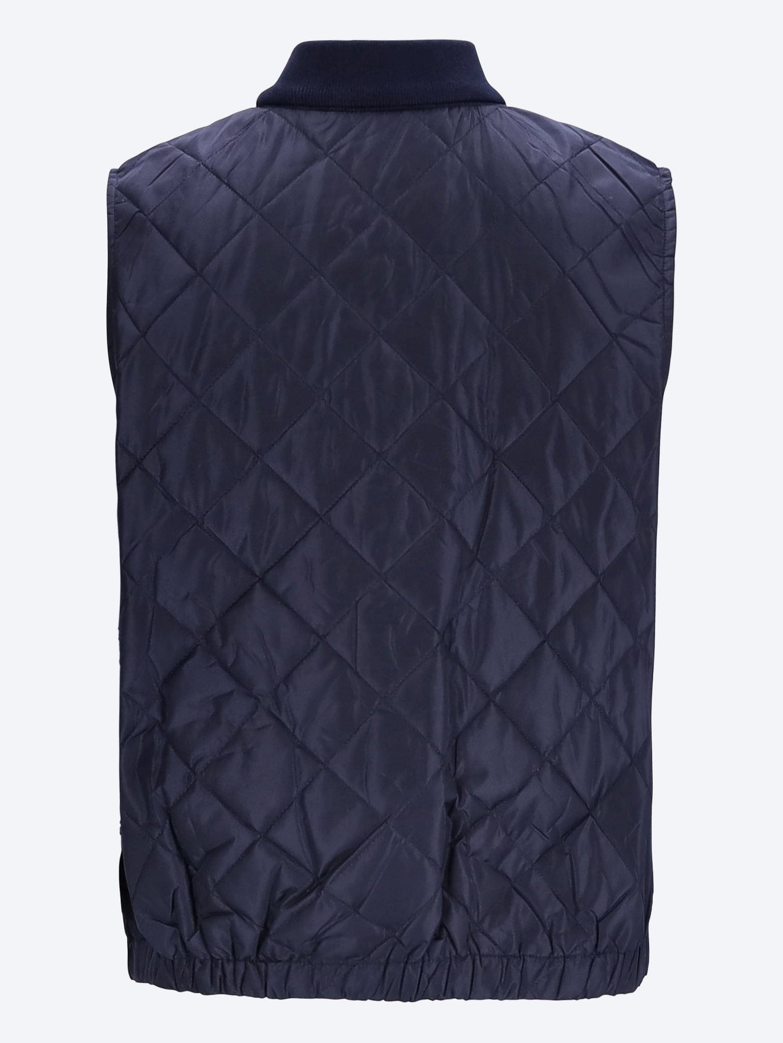 Prada Re - nylon piuma sleeveless jacket