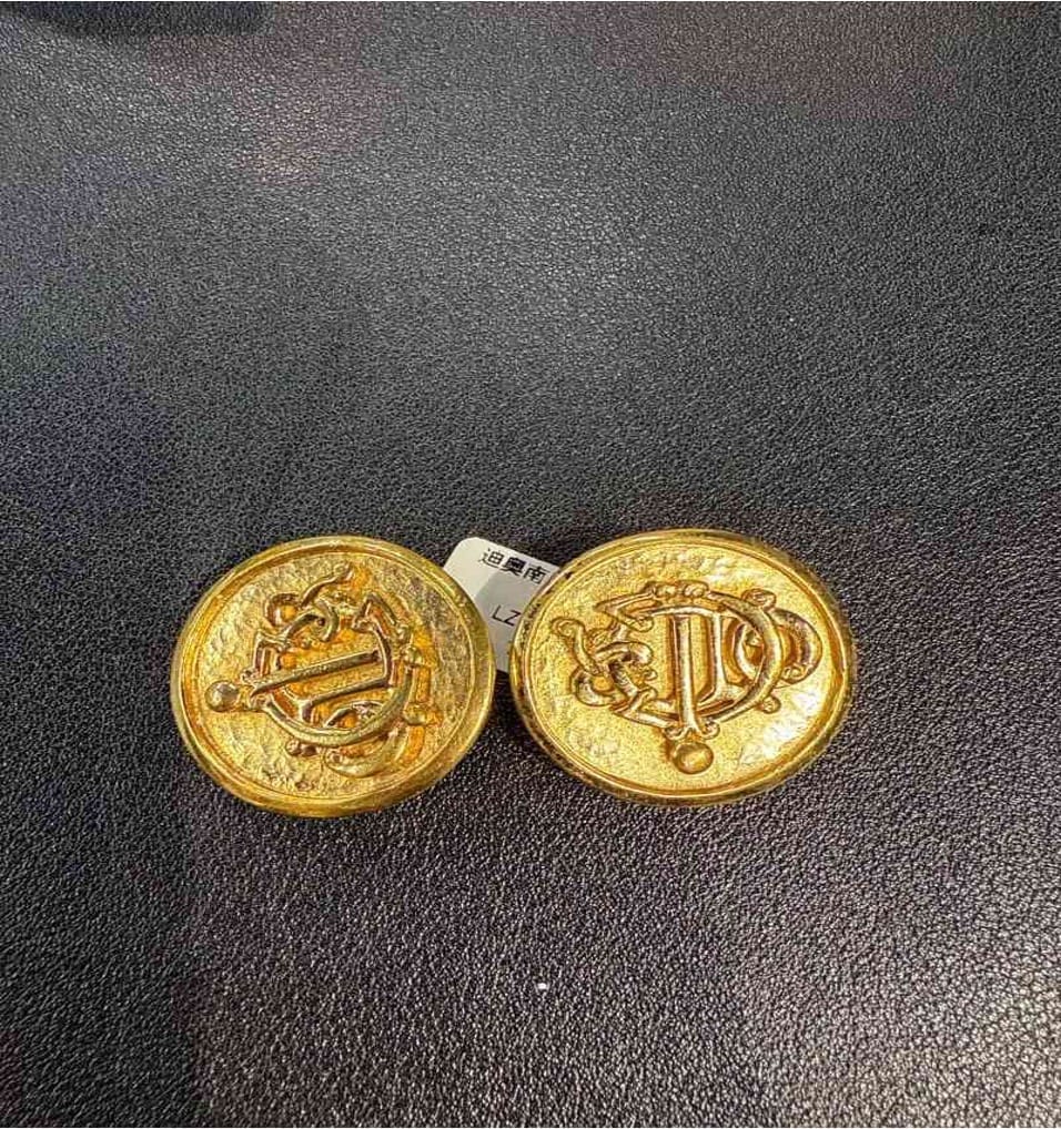 Dior Pumpkin Carriage Ear Clips LZ507093