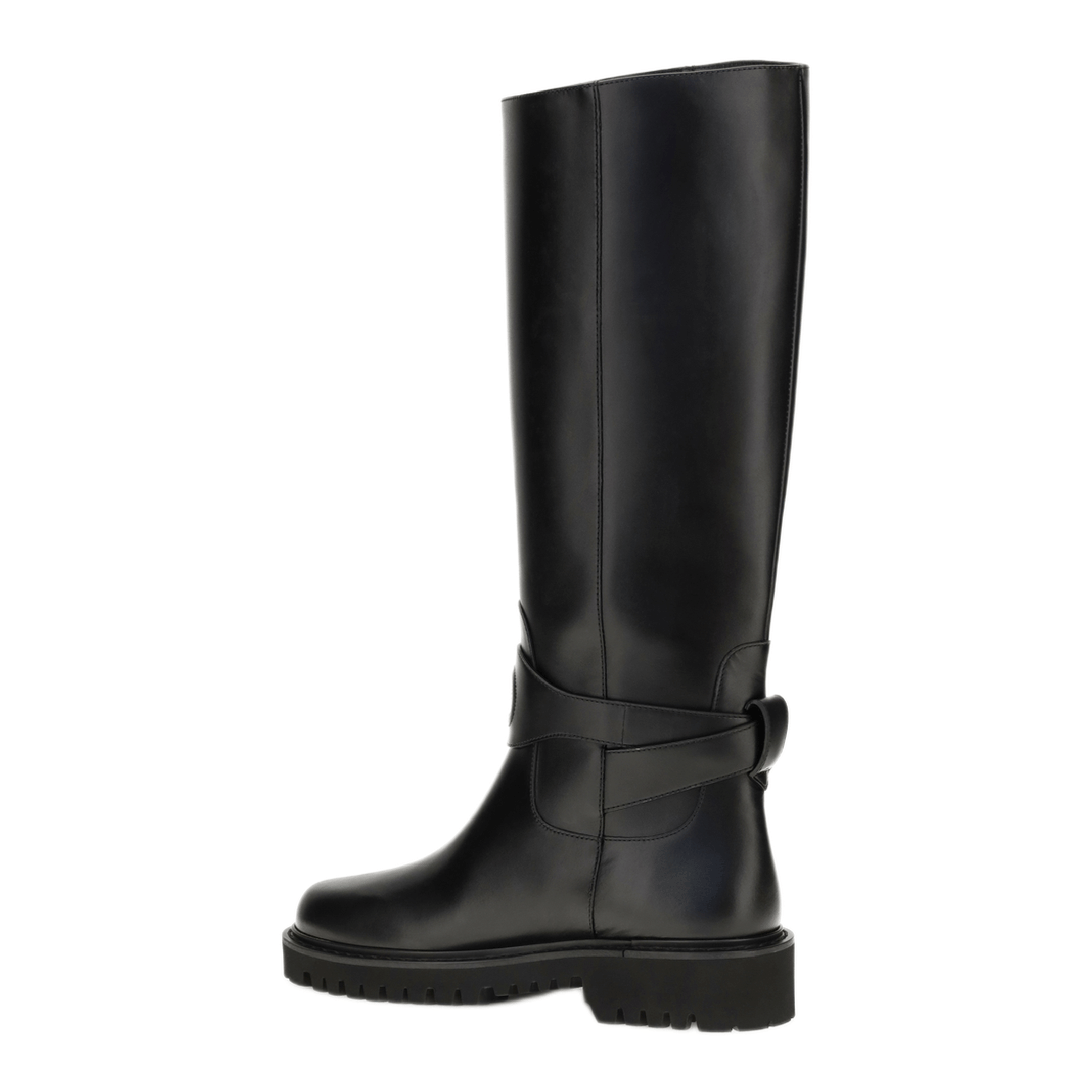 Valentino Vlogo Signature Calfskin High Boots