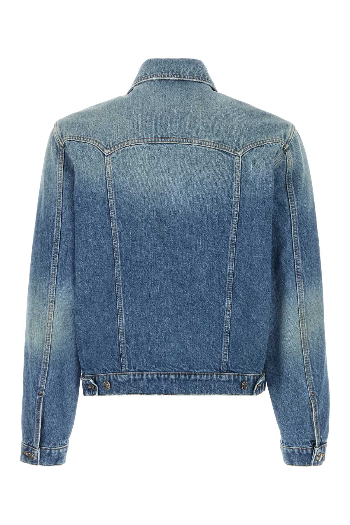 Versace Denim Jacket — Blue