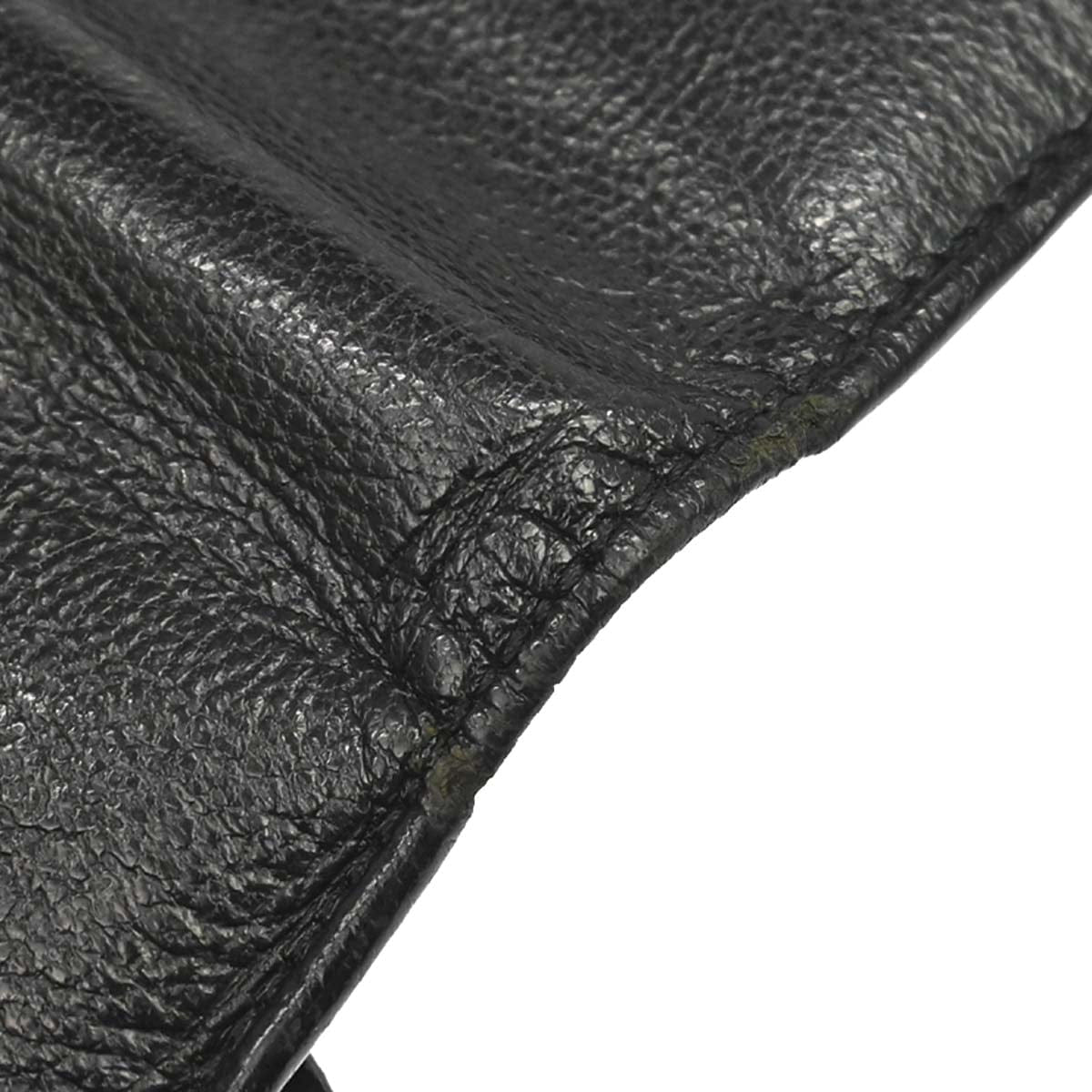 Chanel 1997 - 1999 Black Leather Bifold Wallet