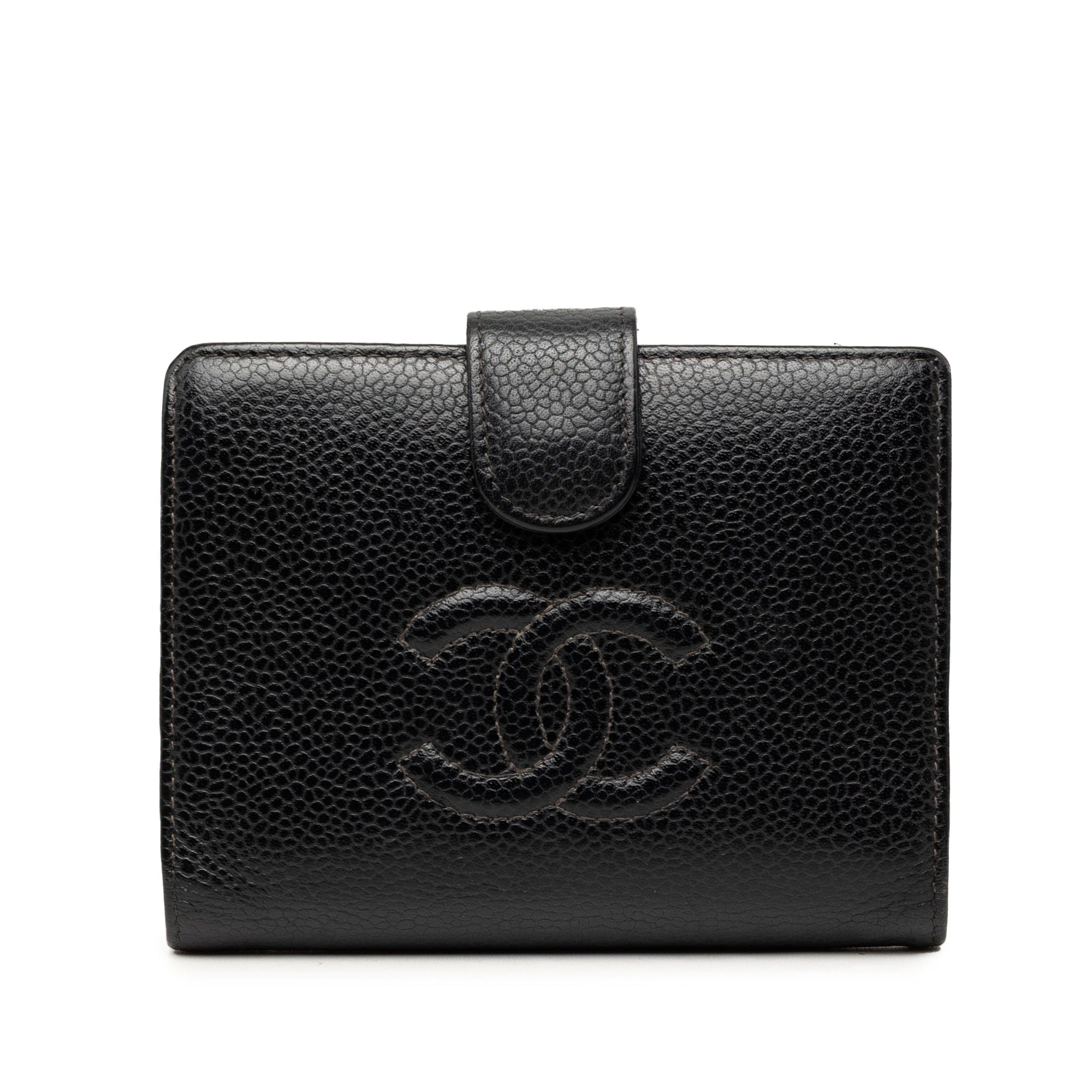 Chanel CC Caviar Bifold Wallet