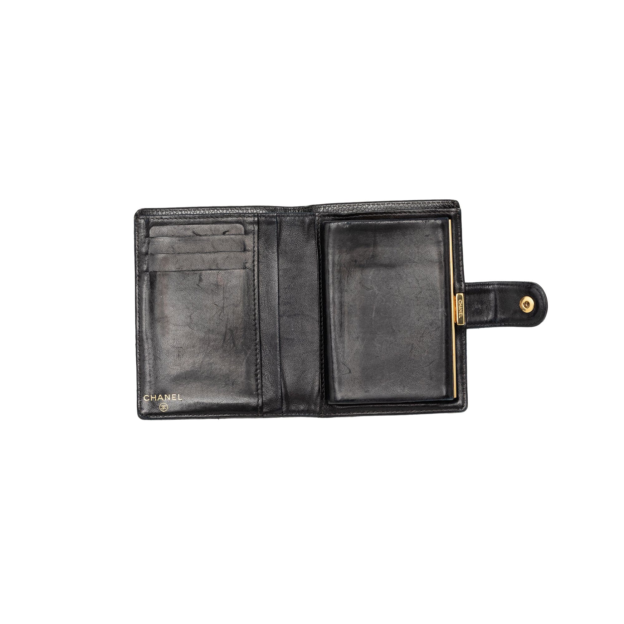 Chanel CC Caviar Bifold Wallet