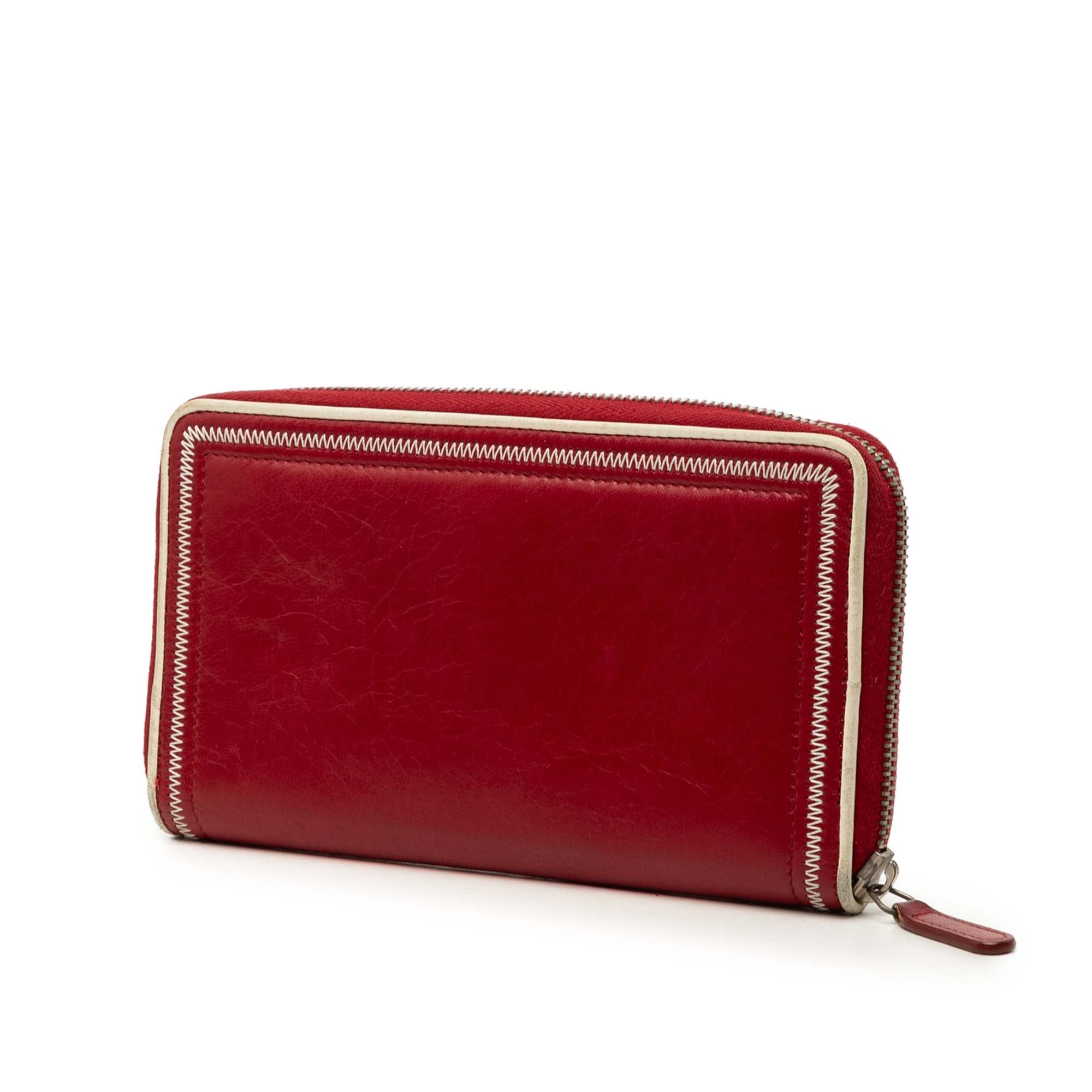 Chanel Distressed Calfskin Reissue 2.55 Zip Around Long Wallet