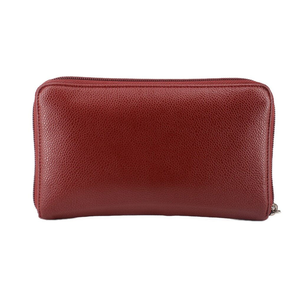 Chanel ZIP AROUND WALLETS RED