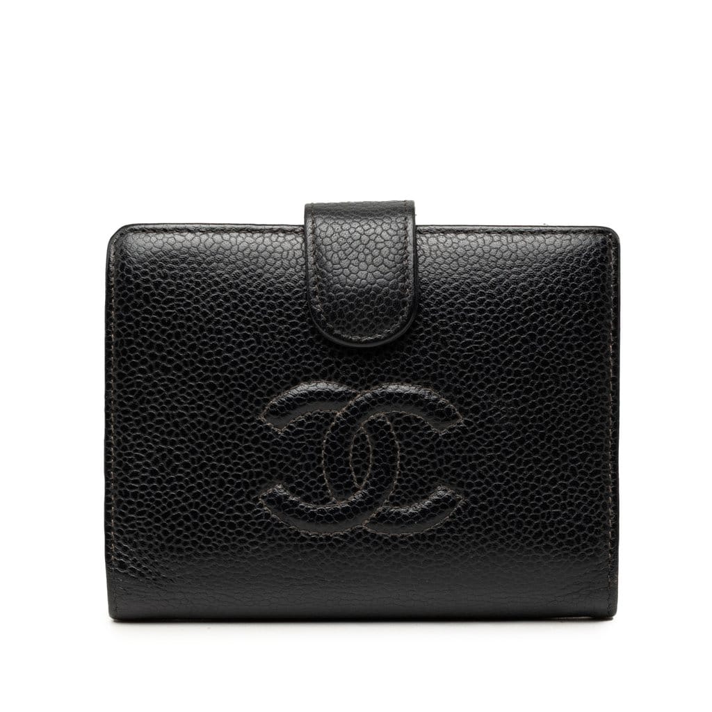 Chanel CC Caviar Bifold Wallet