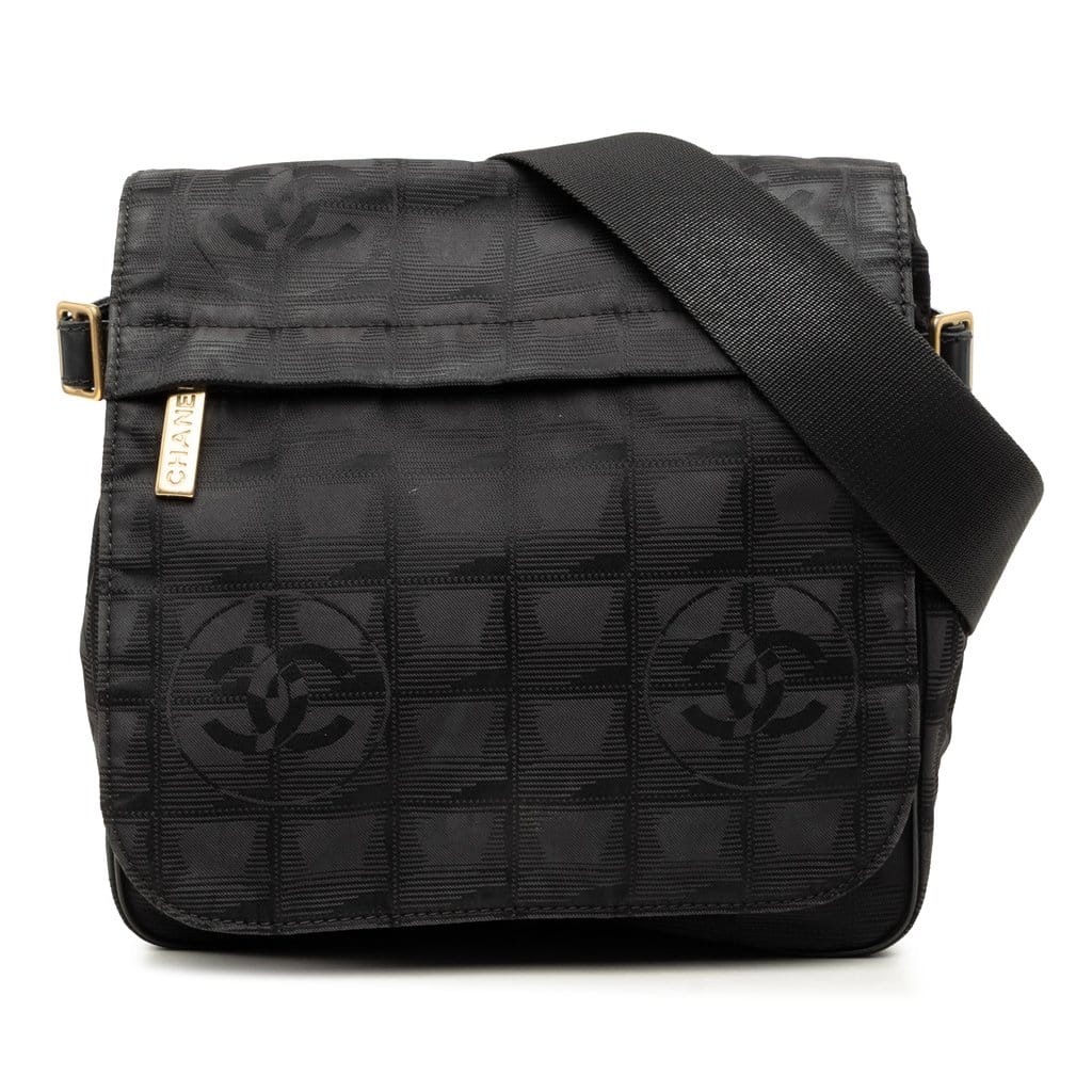 Chanel New Travel Line Nylon Messenger Bag