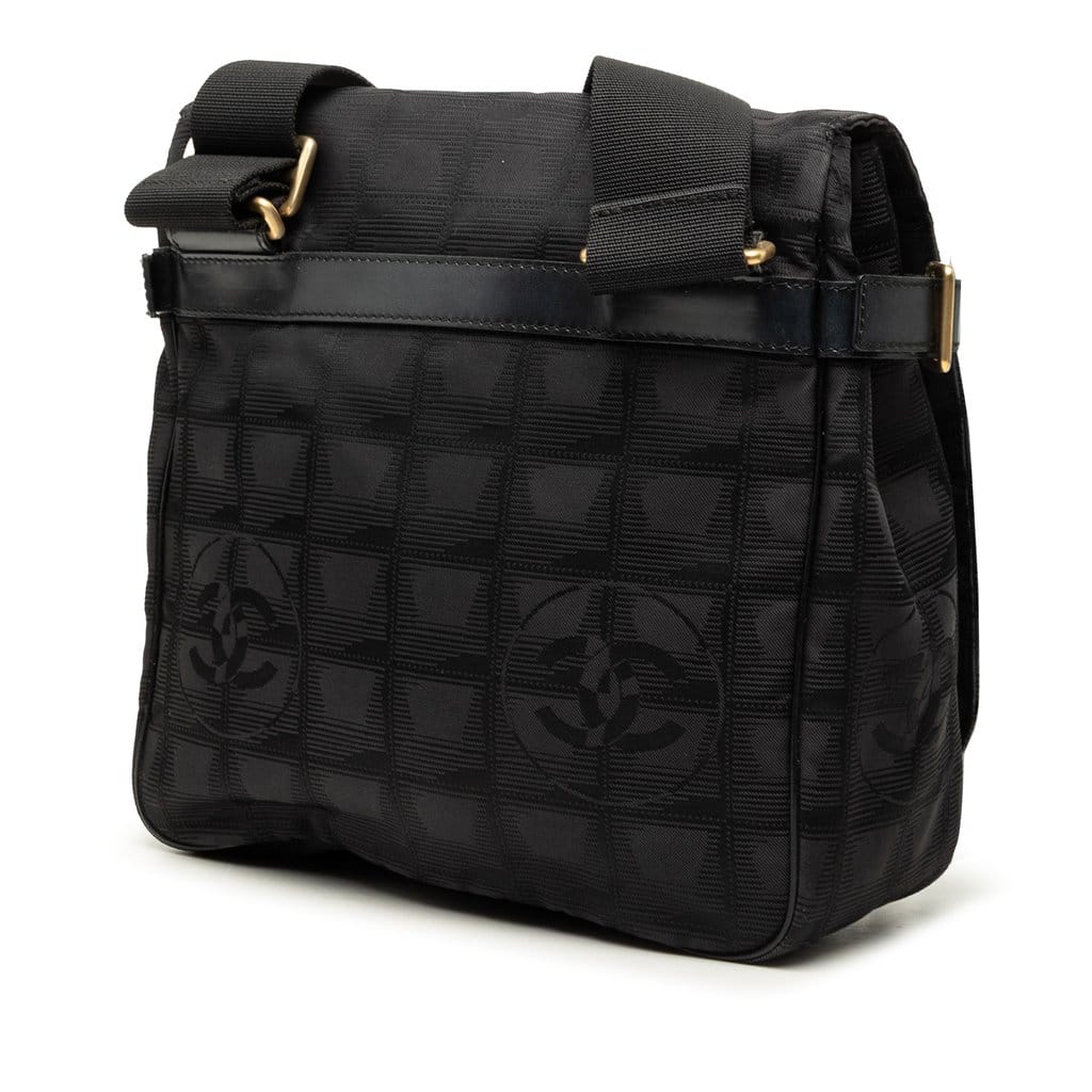 Chanel New Travel Line Nylon Messenger Bag