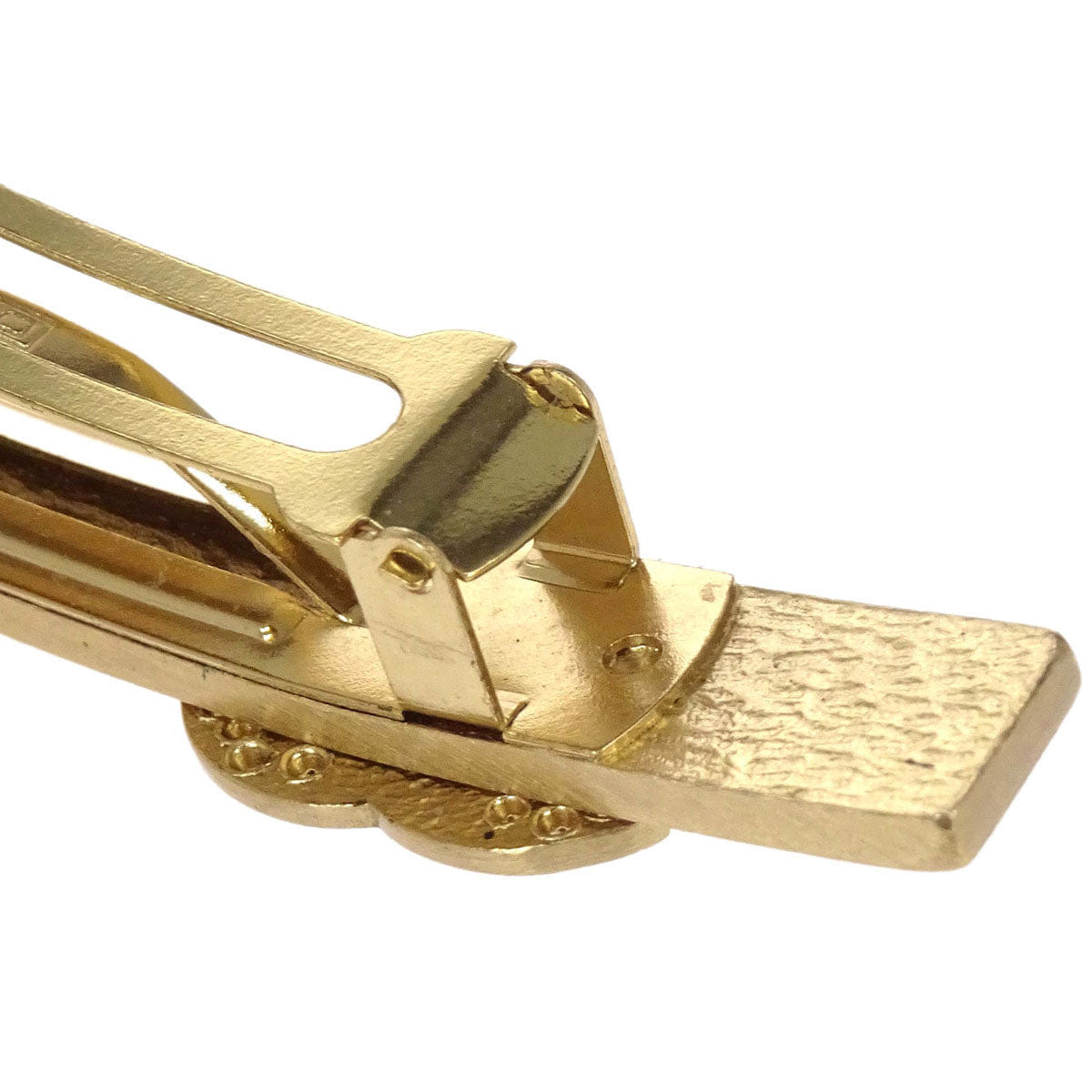 Chanel Barrette Hair Accessories Gold CC Star 03A