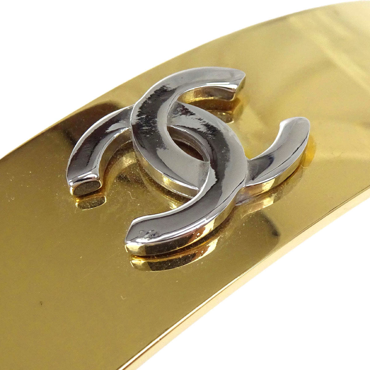 Chanel Barrette Hair Accessories Gold 71/98P