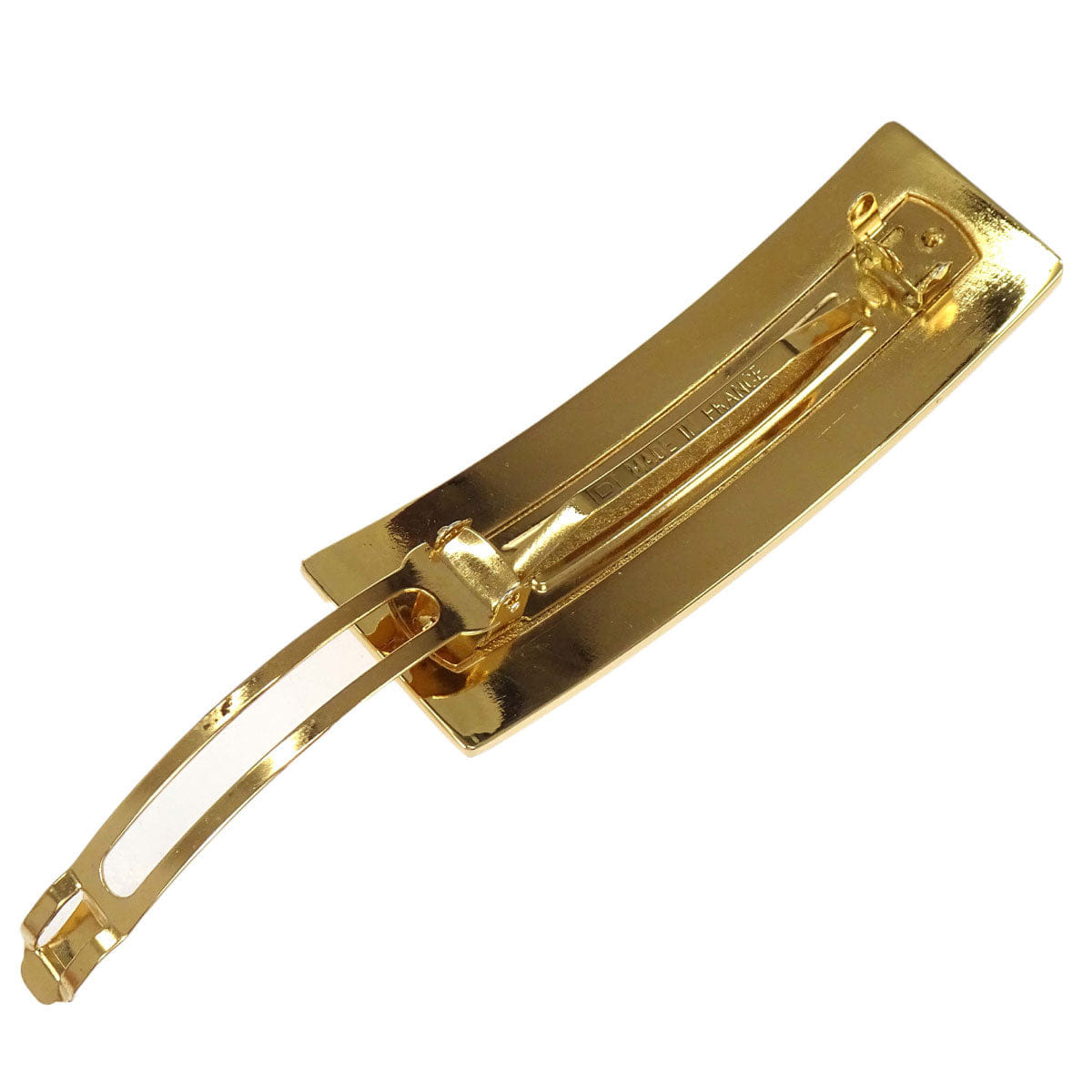 Chanel Barrette Hair Accessories Gold 71/98P