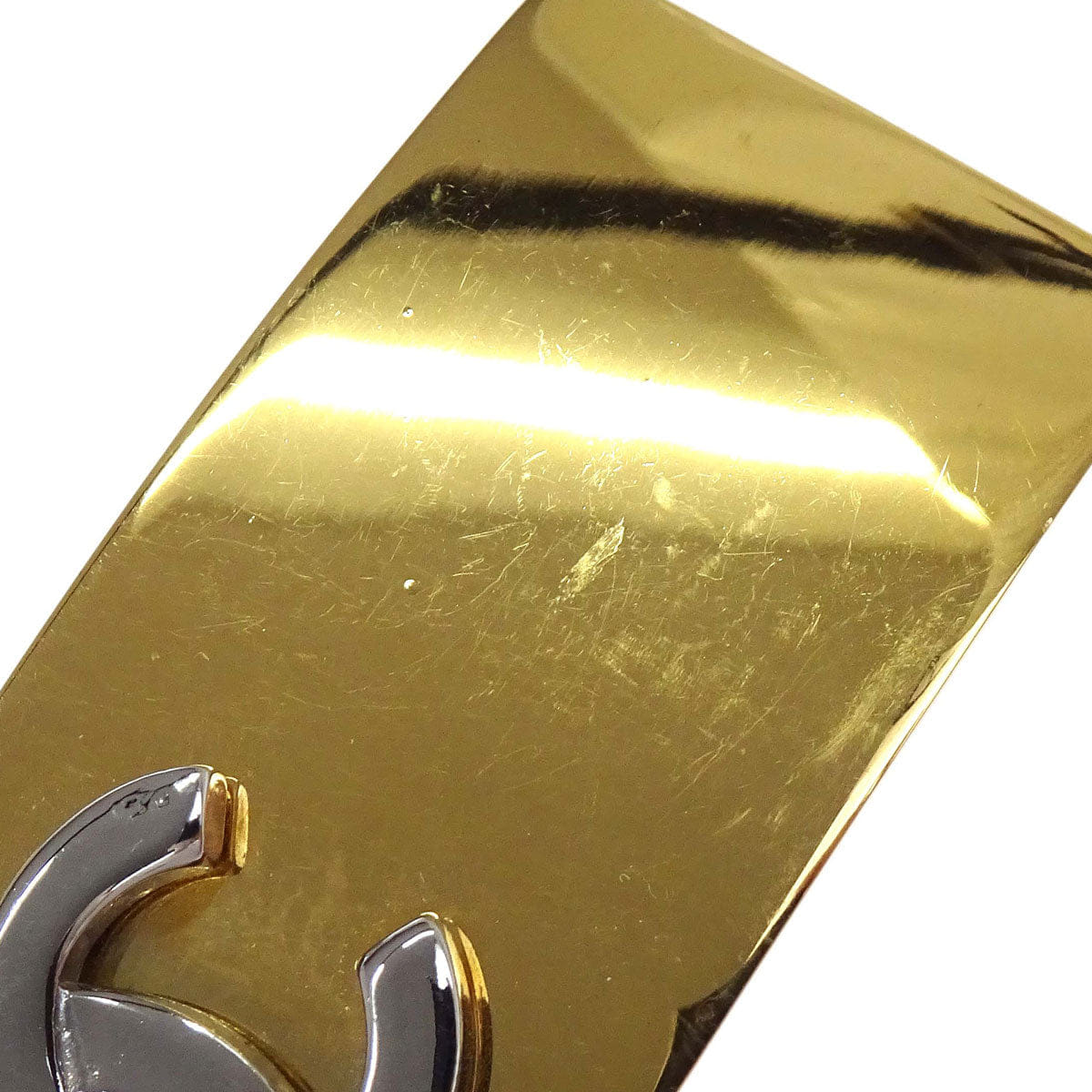 Chanel Barrette Hair Accessories Gold 71/98P