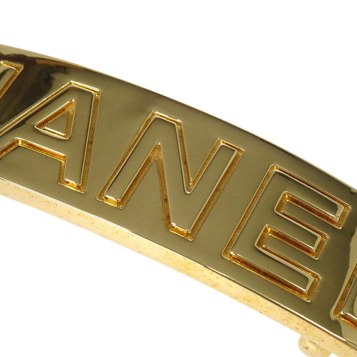 Chanel Barrette Hair Accessories Gold 71/97A