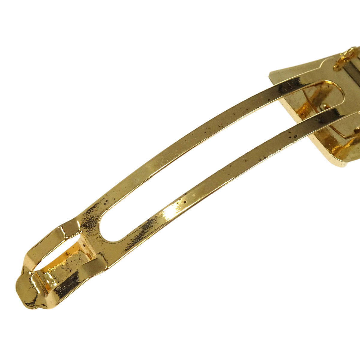Chanel Barrette Hair Accessories Gold 71/97A