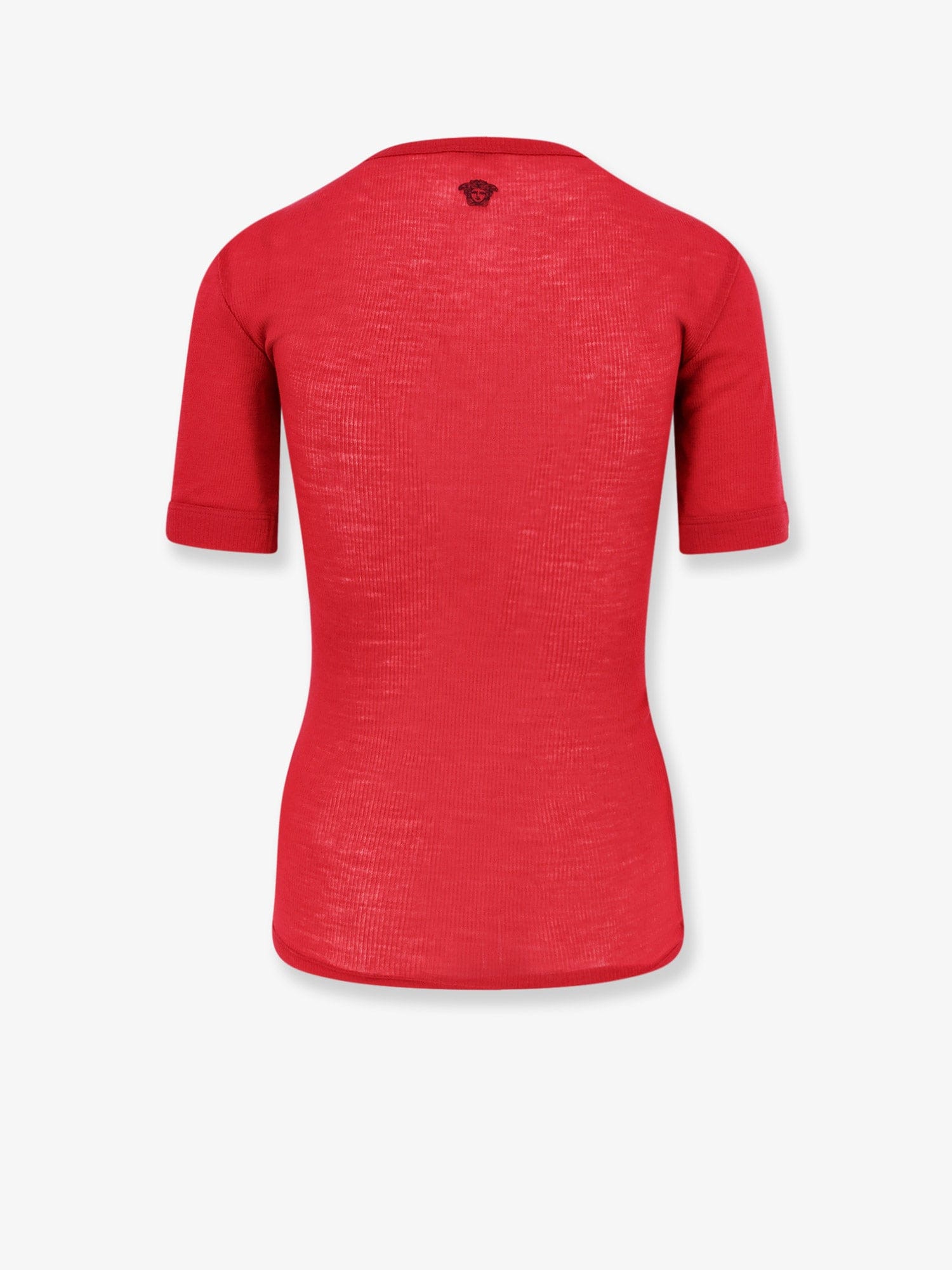 Versace Ribbed cotton t - shirt