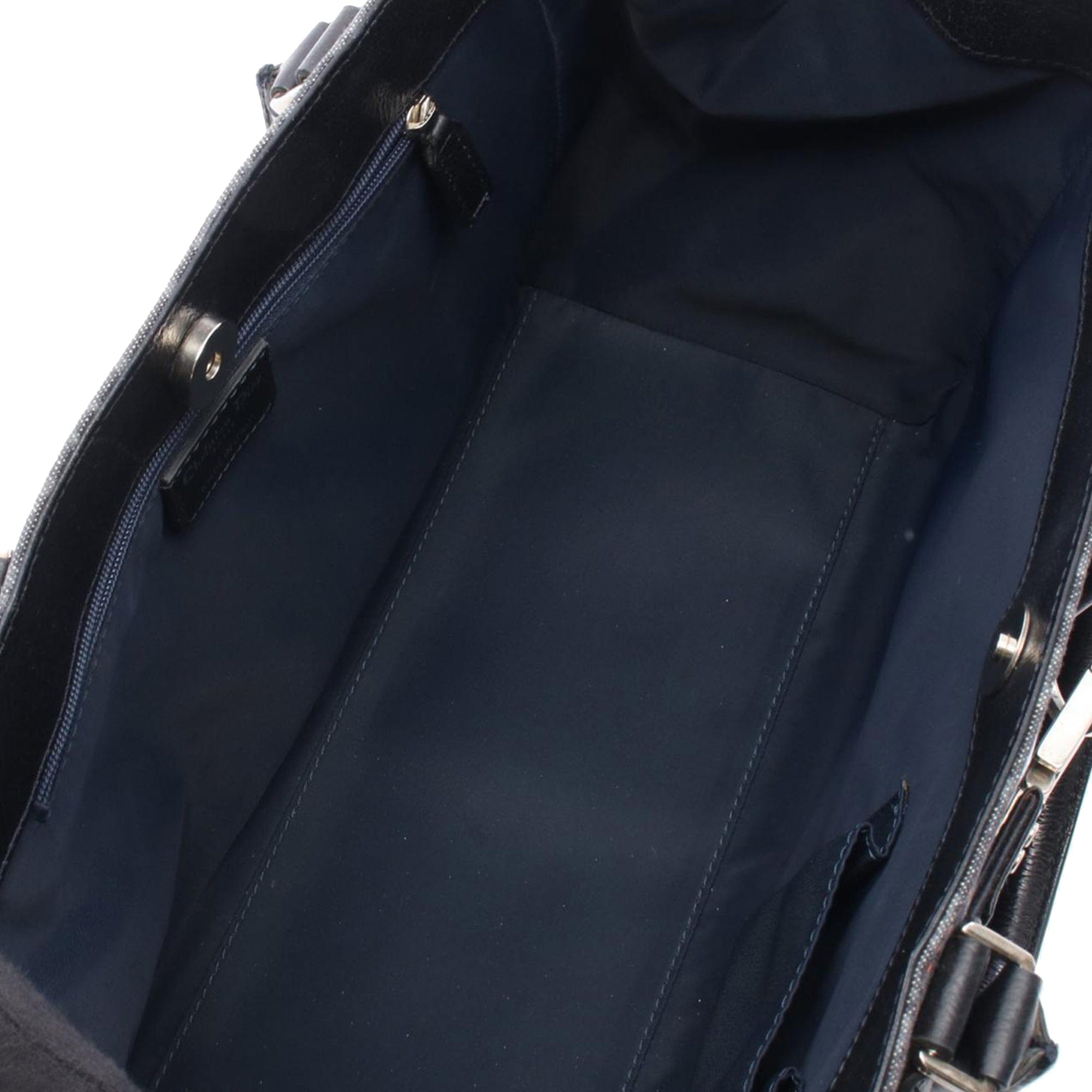 Diorissimo Trotter Denim Flight Handle Bag