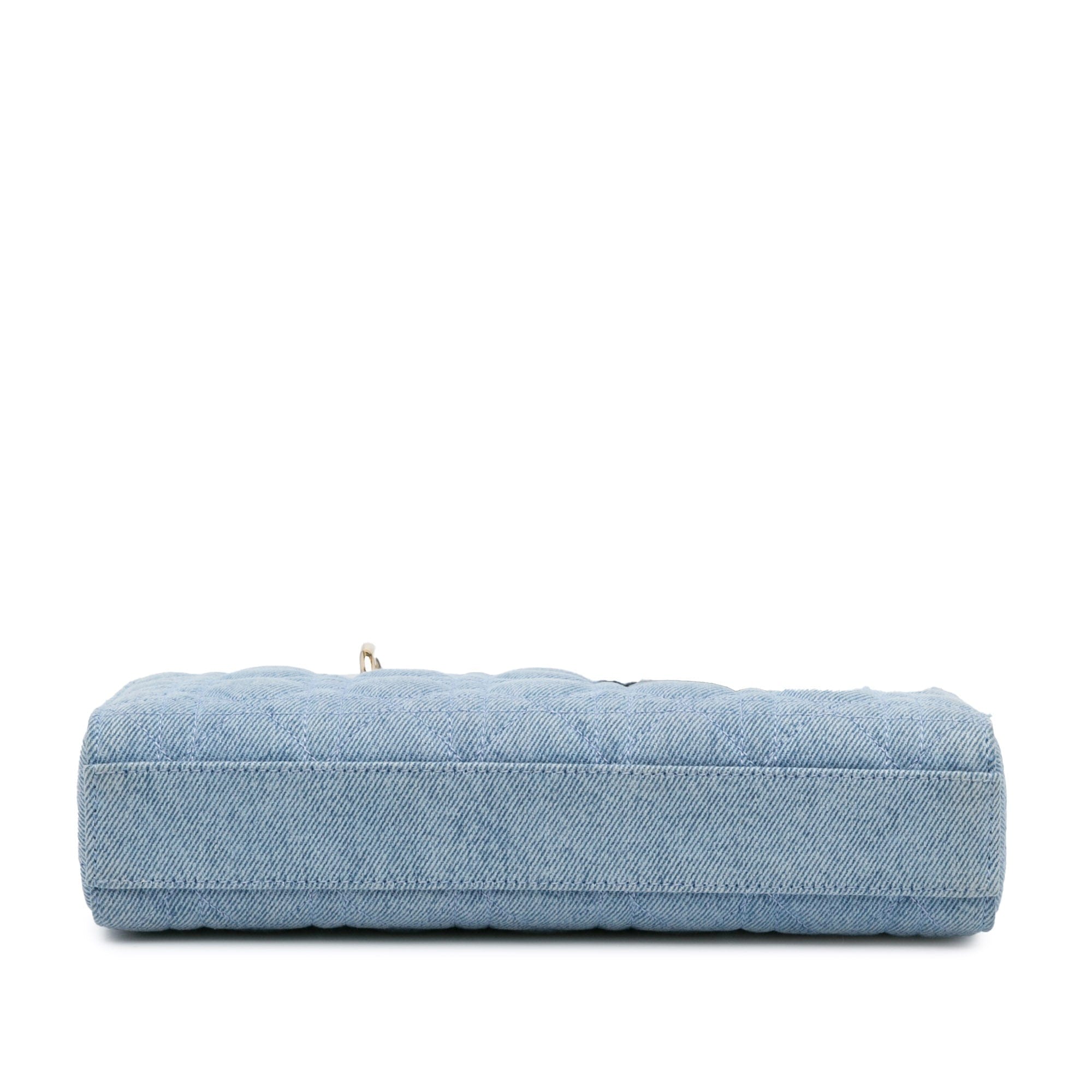 Dior Medium Denim Cannage Lady D Joy