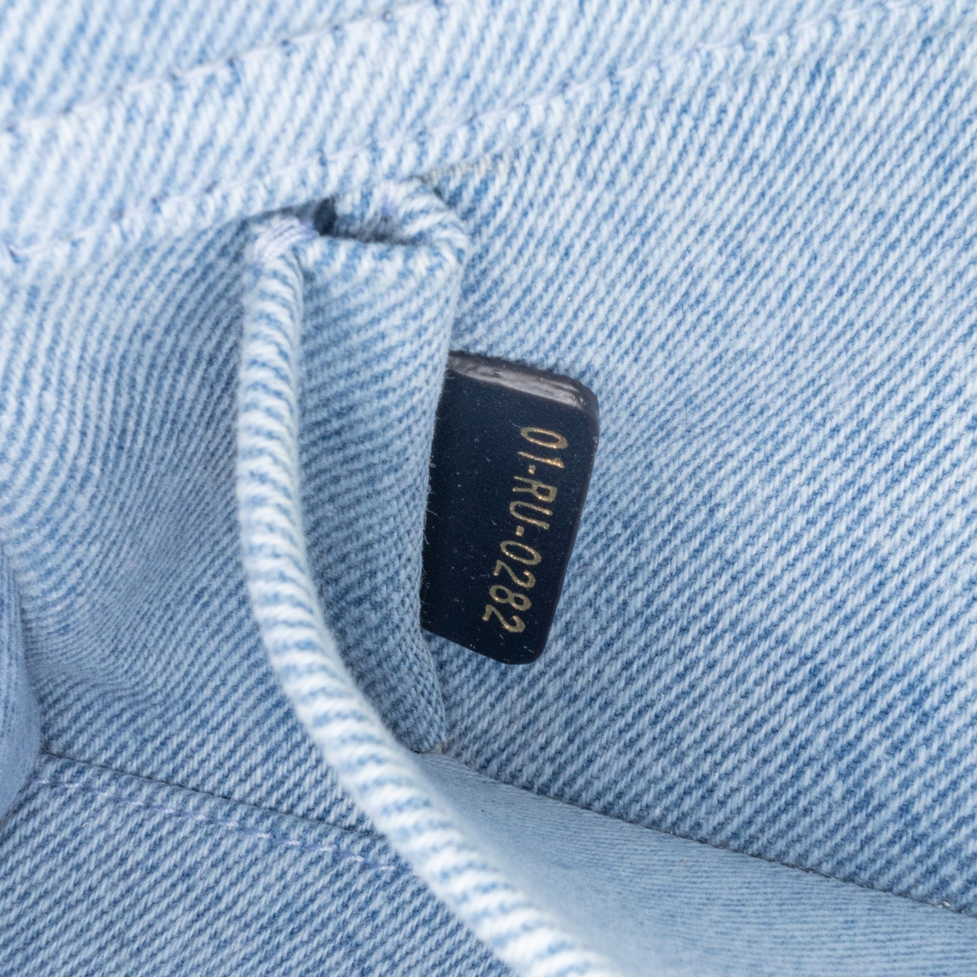 Dior Medium Denim Cannage Lady D Joy