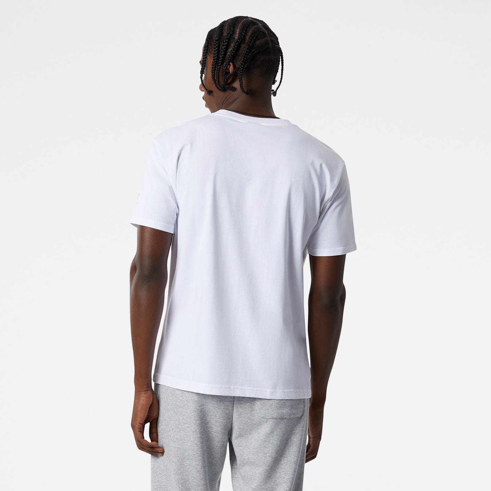 New Balance NB Essentials Celebrate Run T-Shirt - WHITE