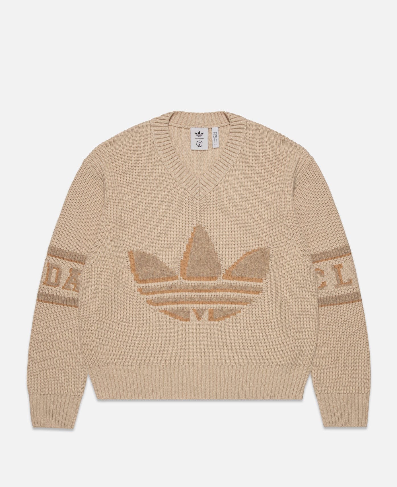 adidas CLOT Knit Sweater by Edison Chen (Beige)