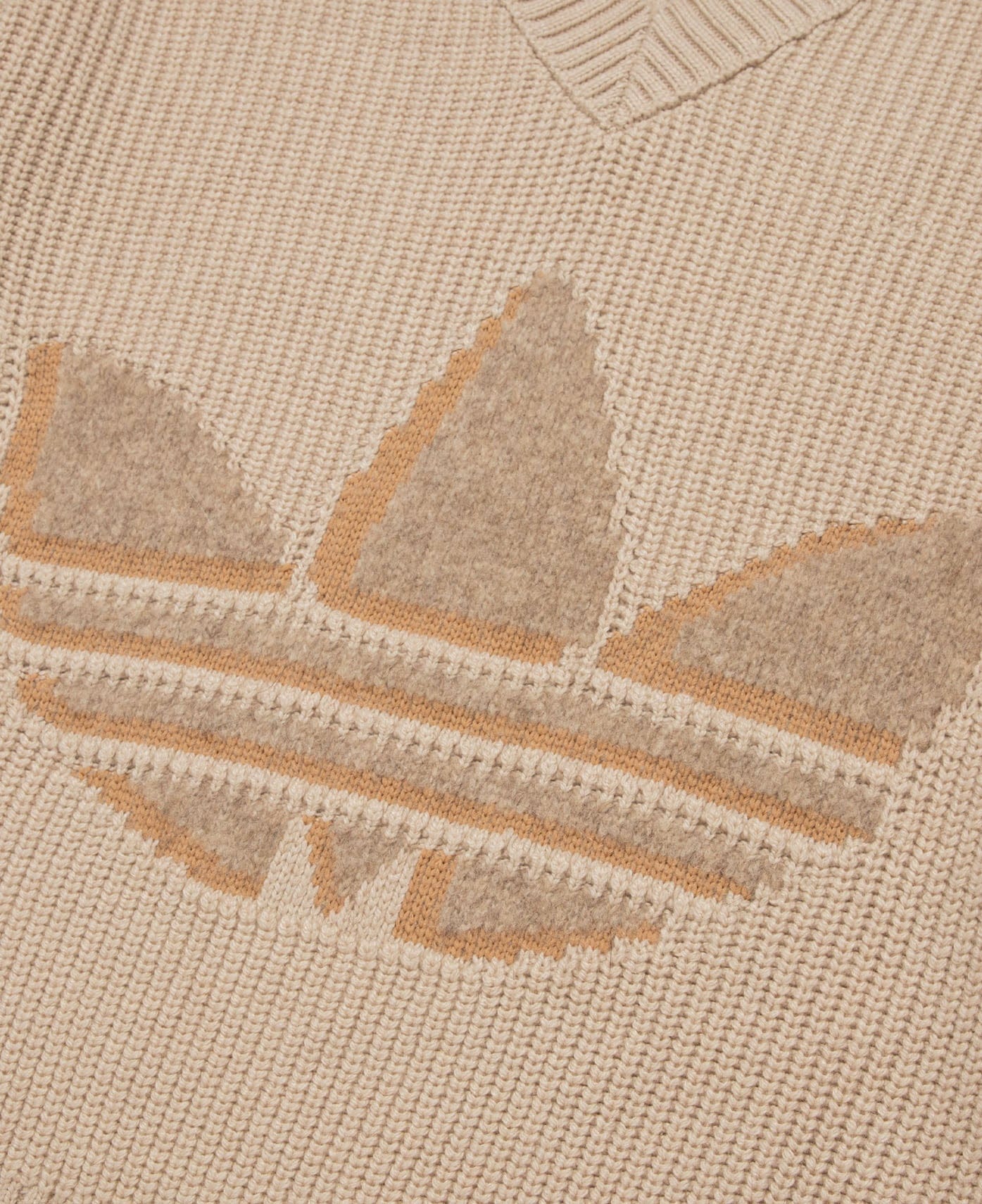 adidas CLOT Knit Sweater by Edison Chen (Beige)
