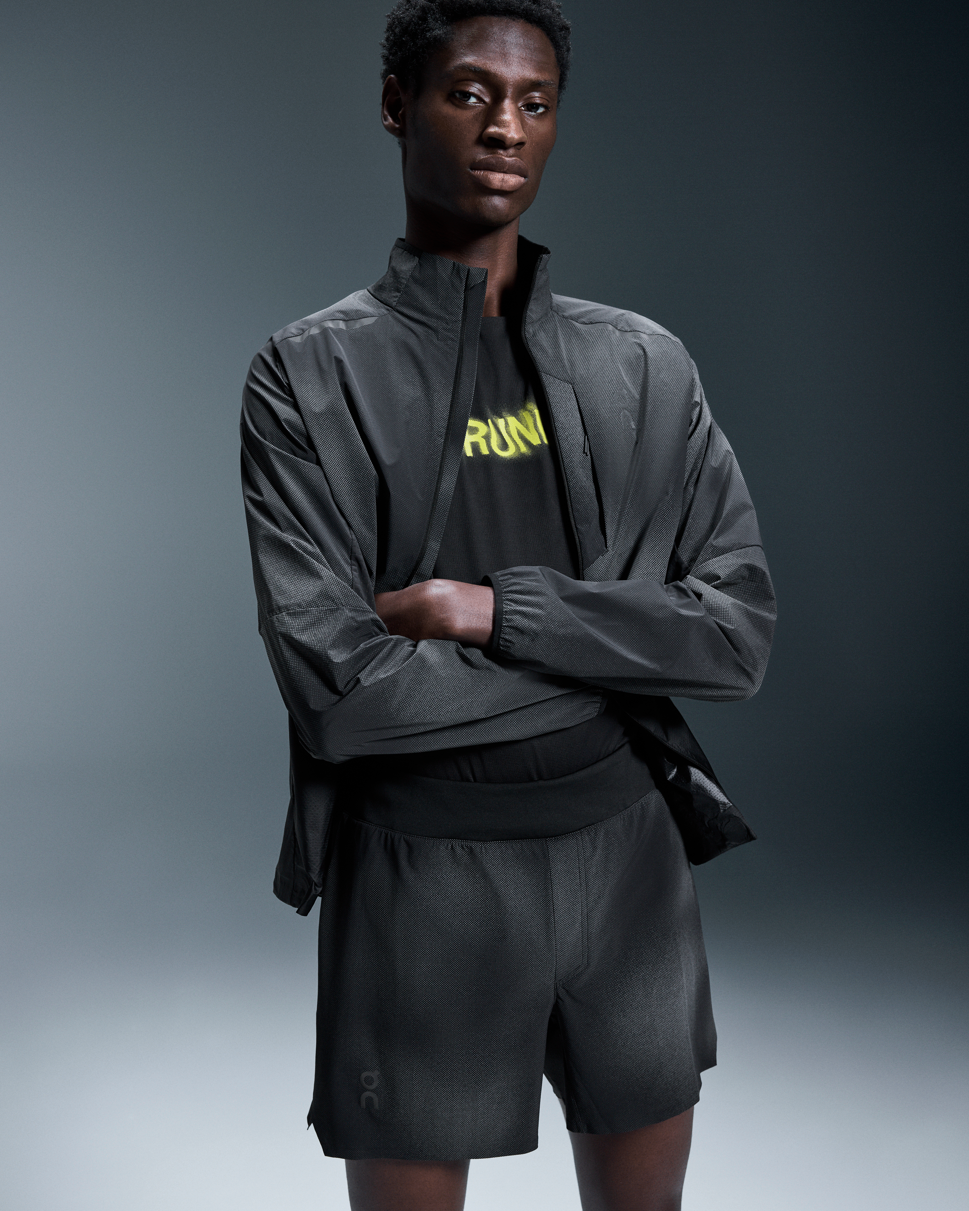 On Running On Lightweight Shorts Lumos Black