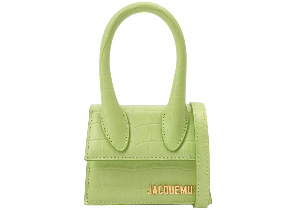 Jacquemus Le Chiquito Croc Light Green Bag | Off Kicks
