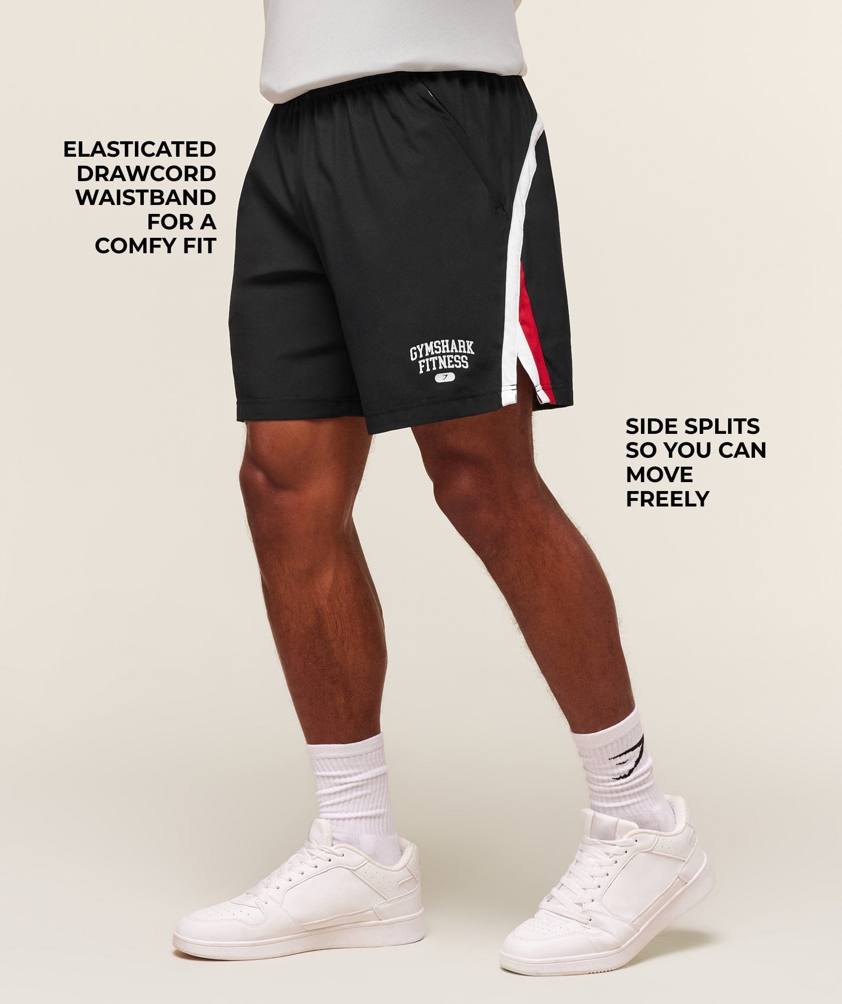 Gymshark Campus 7" Shorts Black