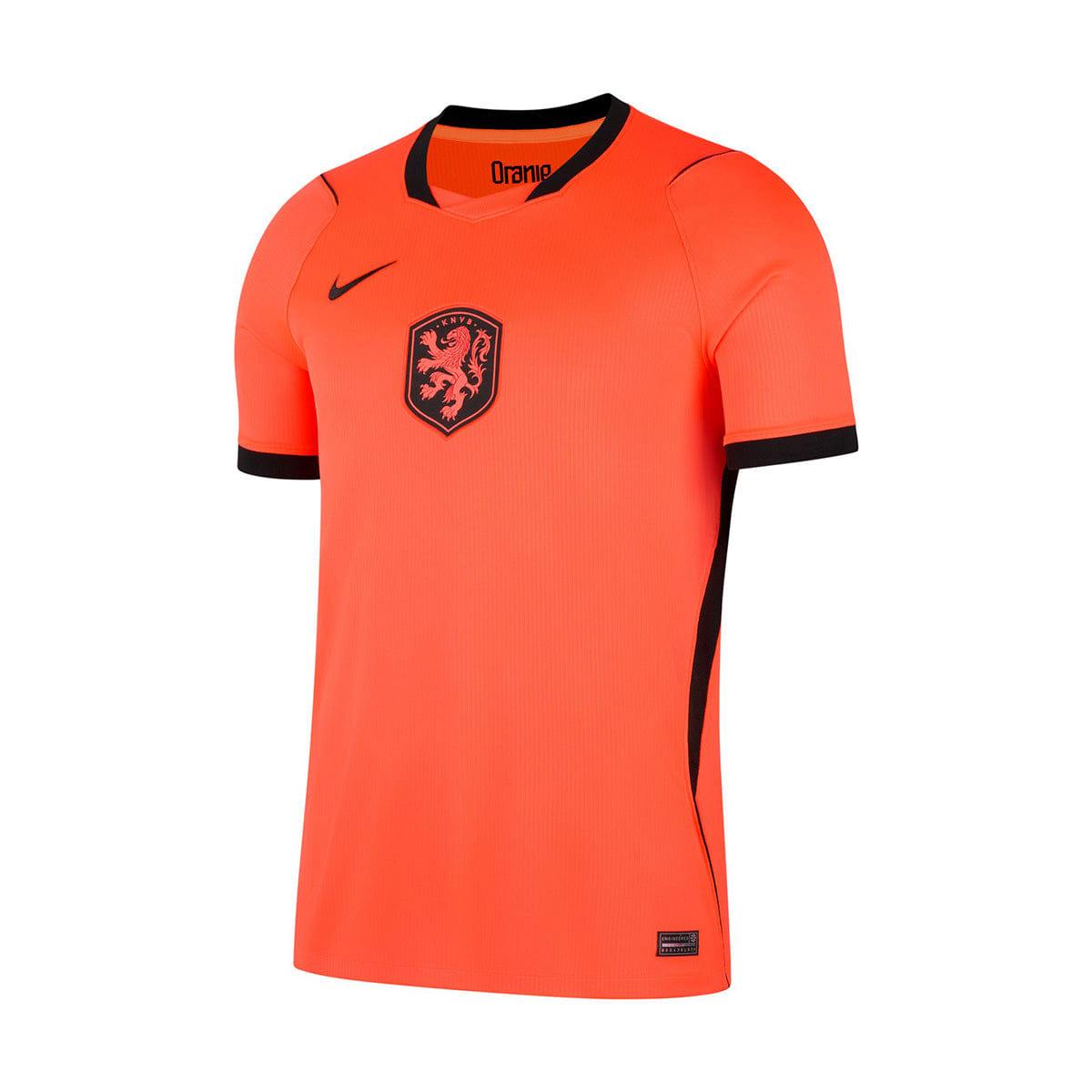 Nike Netherlands 2026 Stadium Home Dri - FIT Soccer Jersey HYPER CRIMSON/BLACK